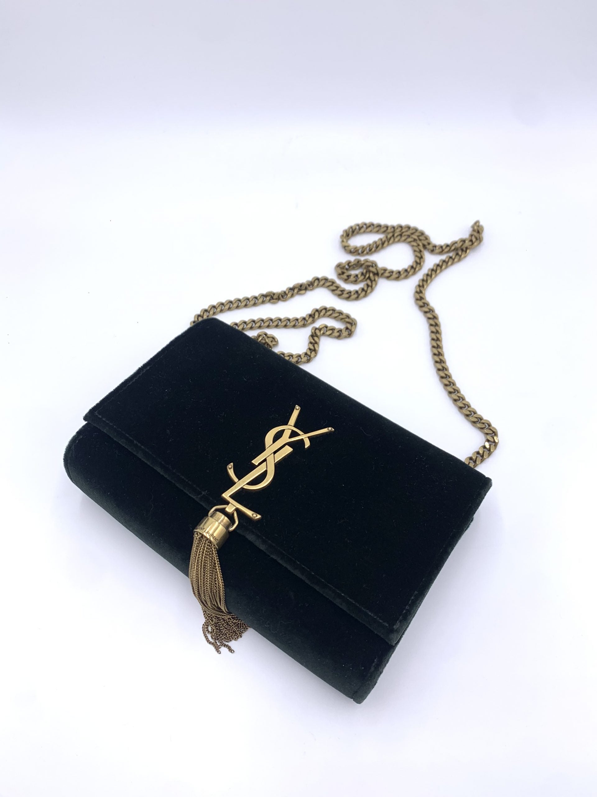 Borsa Tracolla Ysl Kate Velvet
