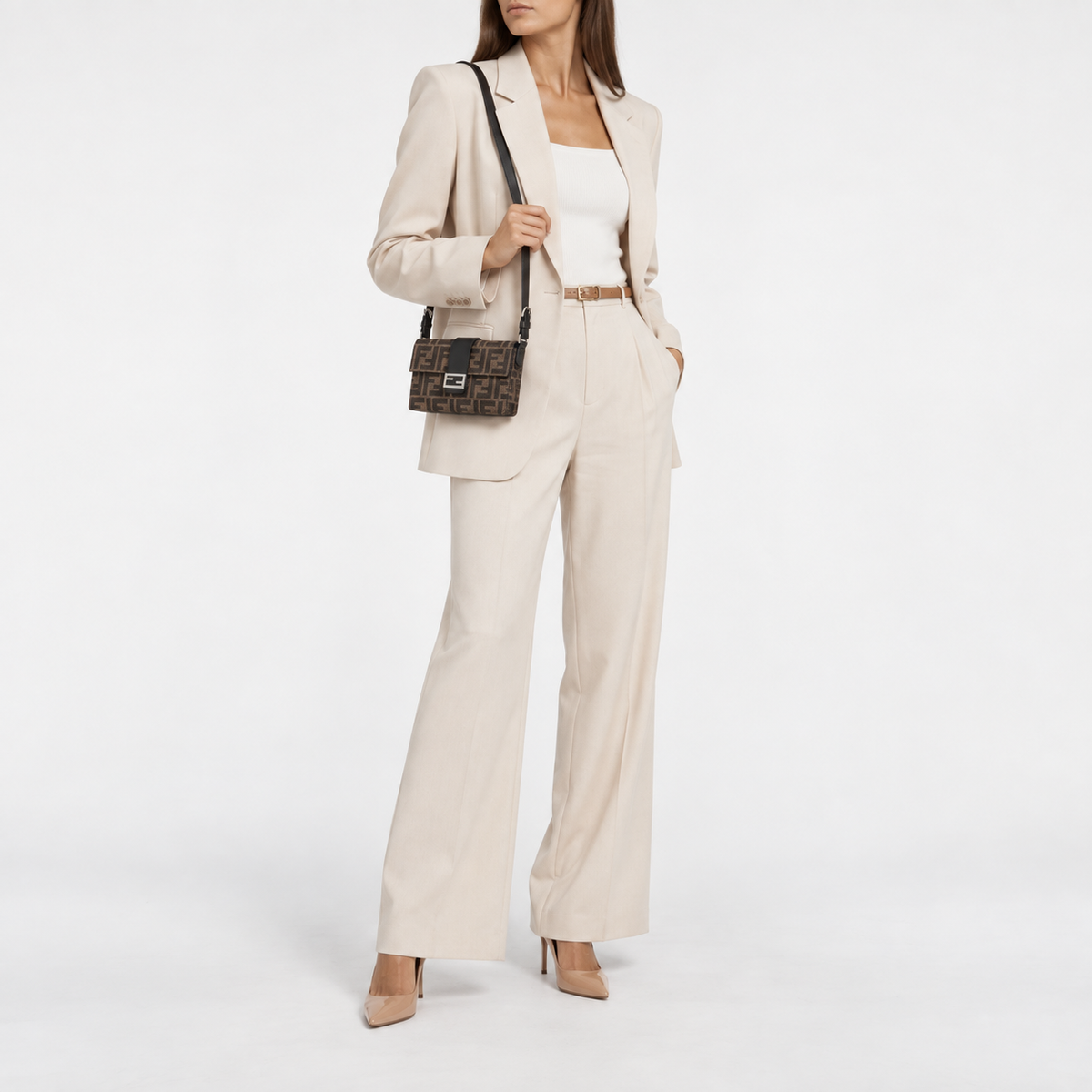 Borsa Fendi Baguette Mini Pouch