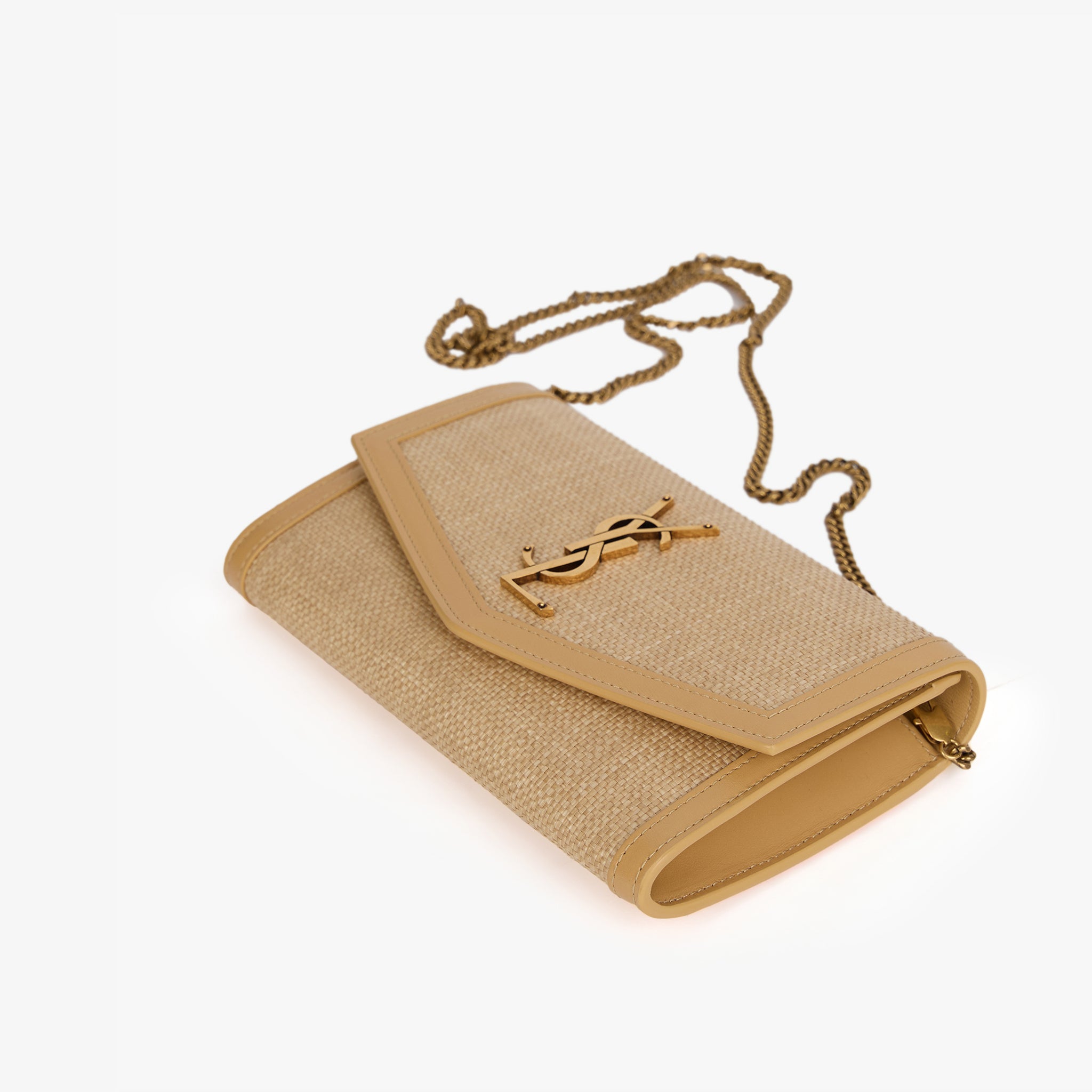 Clutch Ysl Uptown Rafia