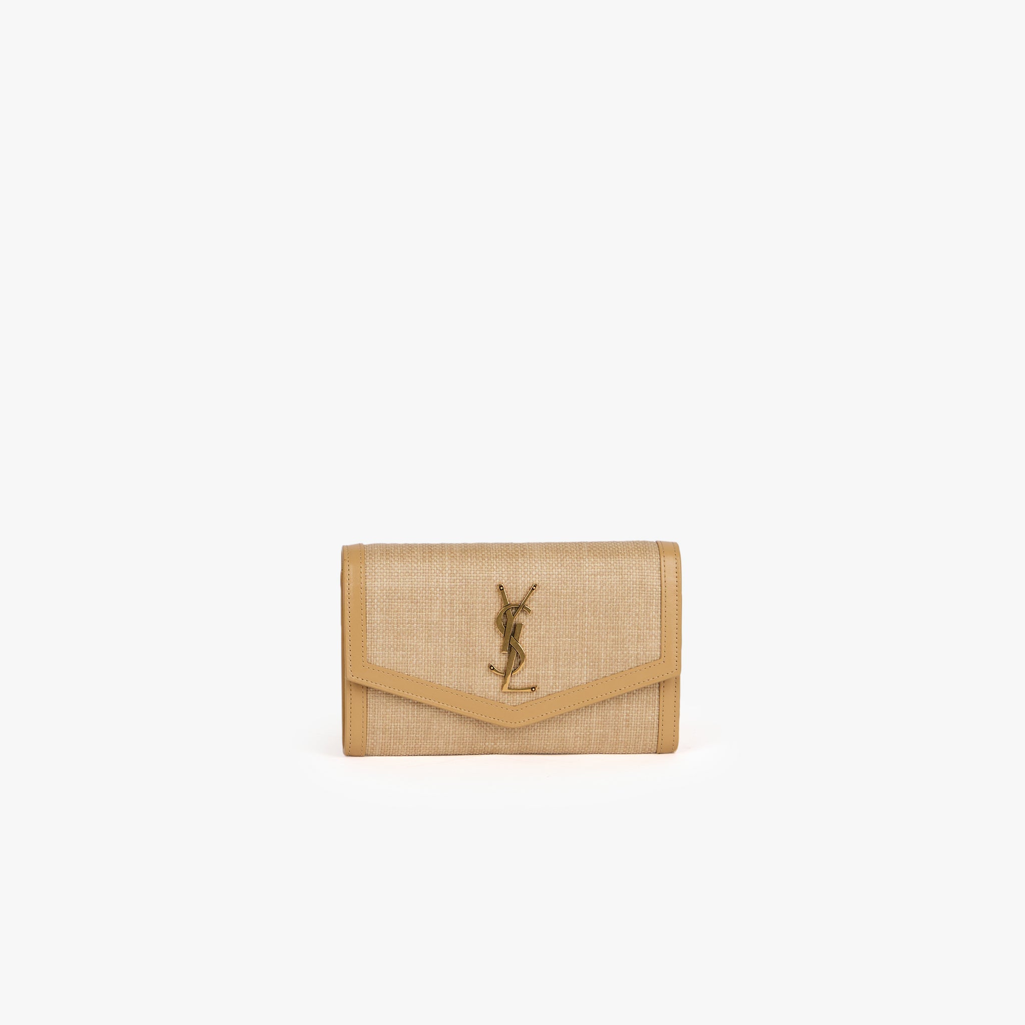 Clutch Ysl Uptown Rafia