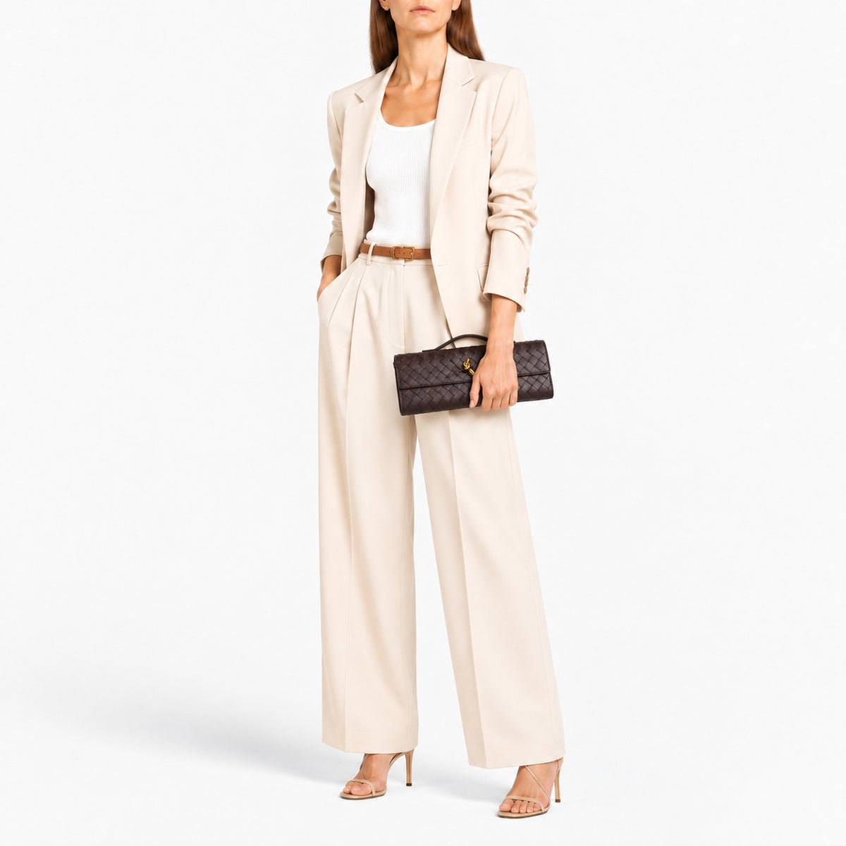 Borsa Bottega Veneta Andiamo Clutch