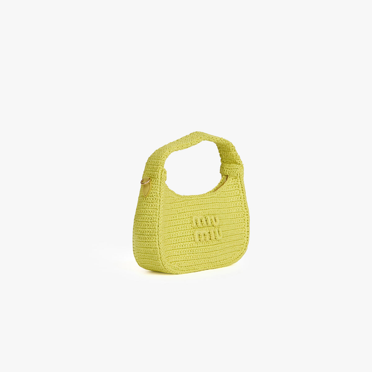 Borsa Miu Miu Hobo Wander in Crochet
