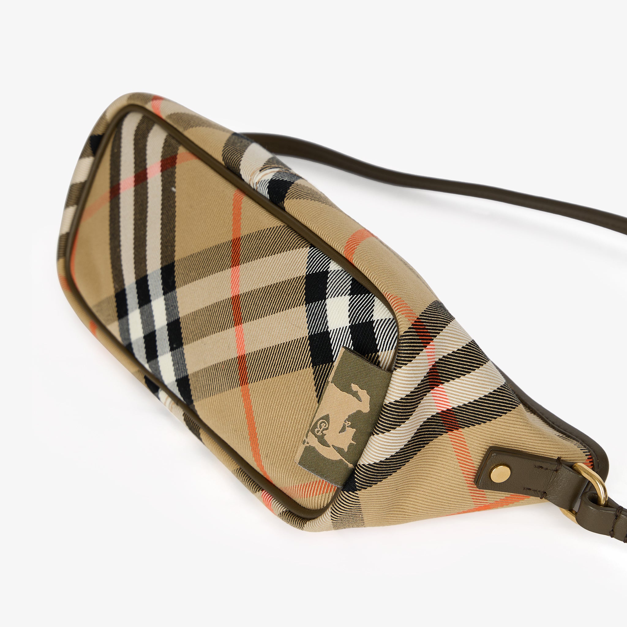 Borsa Burberry Mini Check Baguette