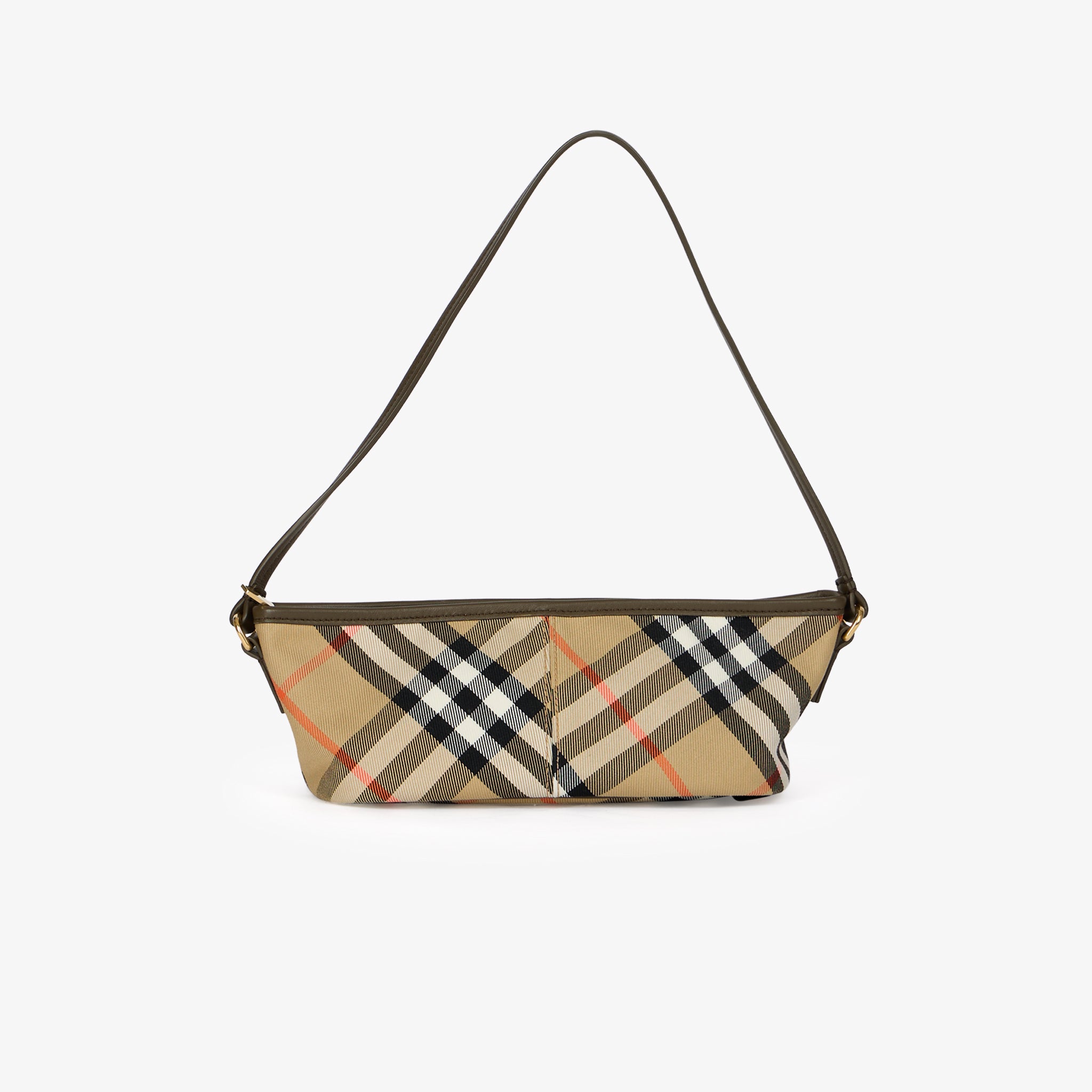 Borsa Burberry Mini Check Baguette