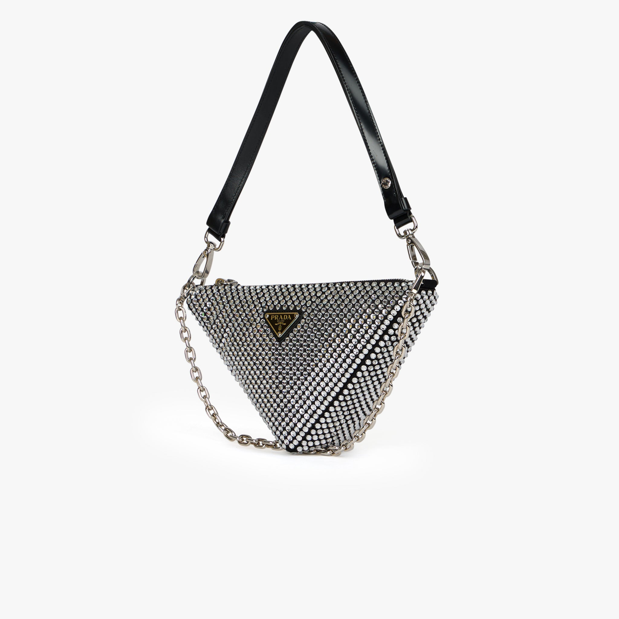 Borsa Prada Triangle Crystal