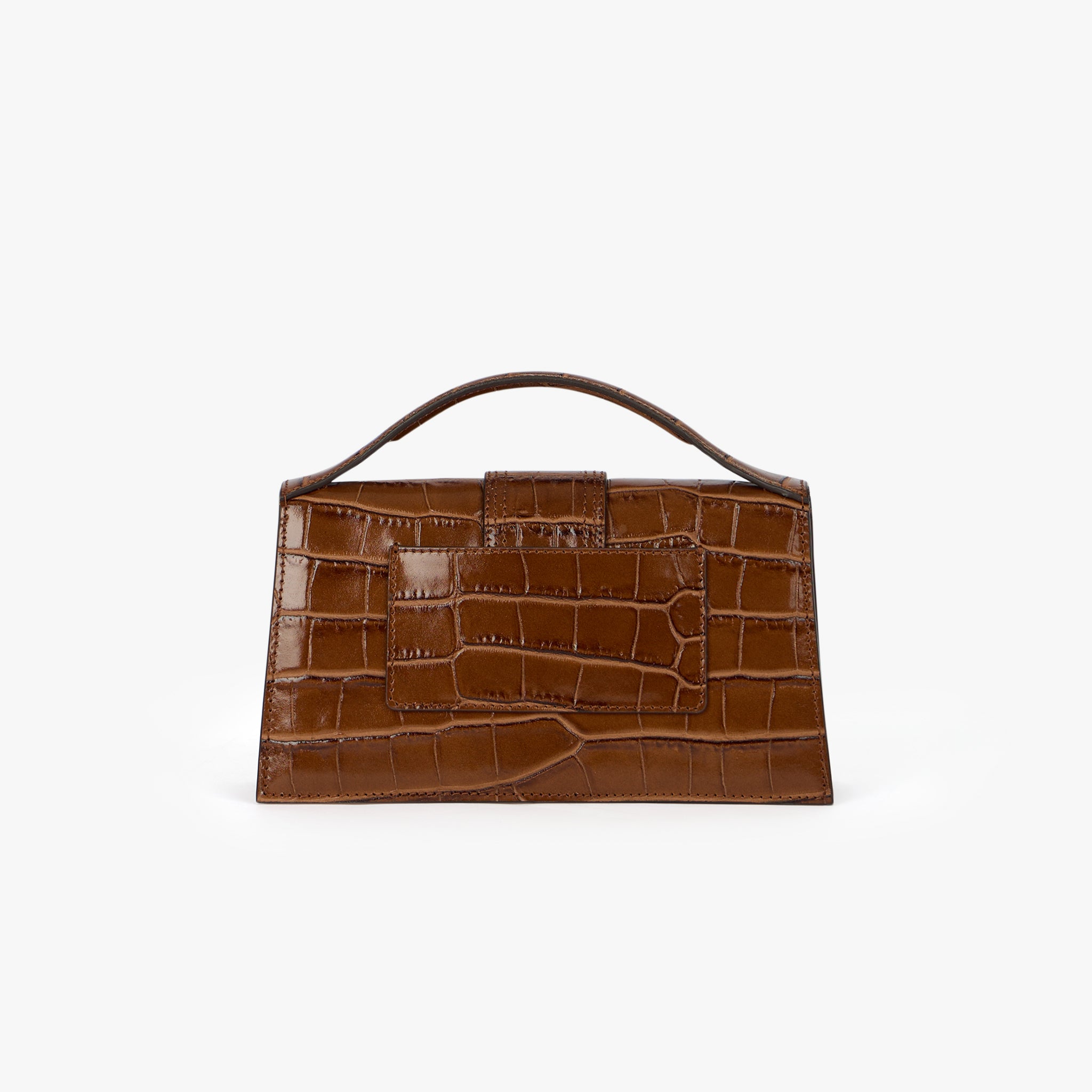 Borsa Jacquemus Le Grand Bambino Croco