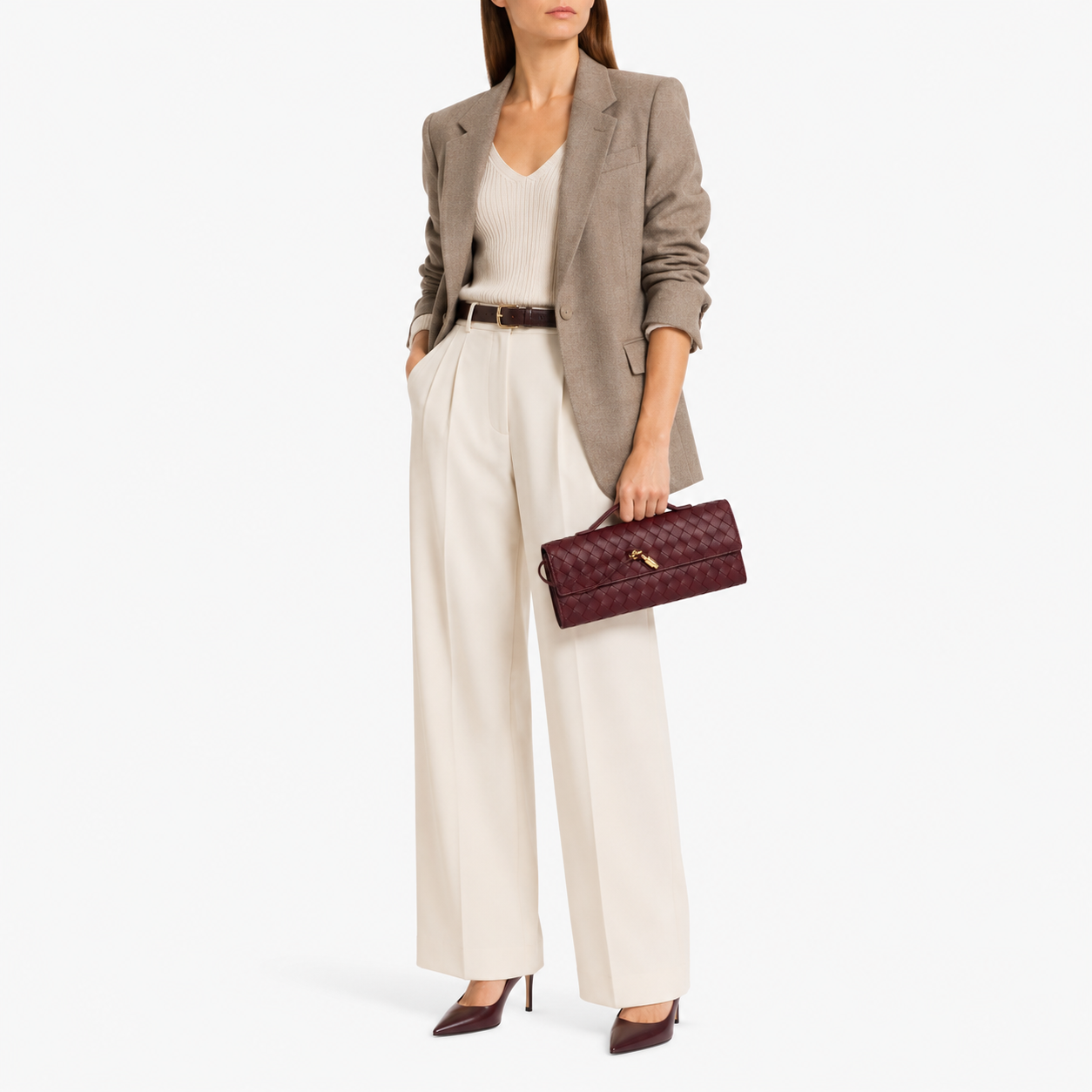 Borsa Bottega Veneta Andiamo Clutch