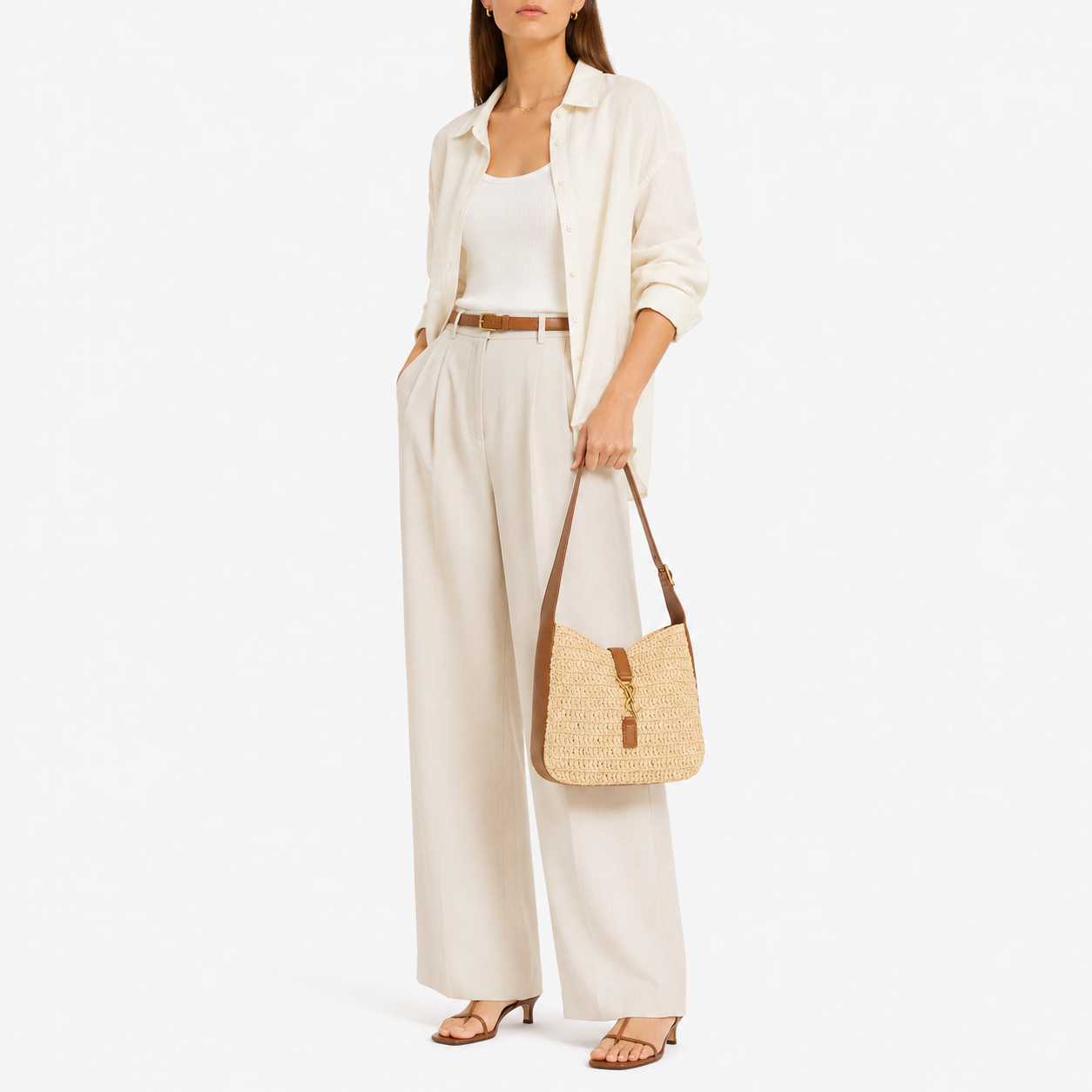 Borsa Ysl Hobo Le 5 À 7