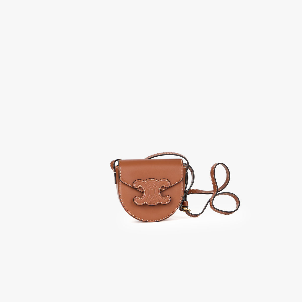 Borsa Celine Cuir Mini Triomphe