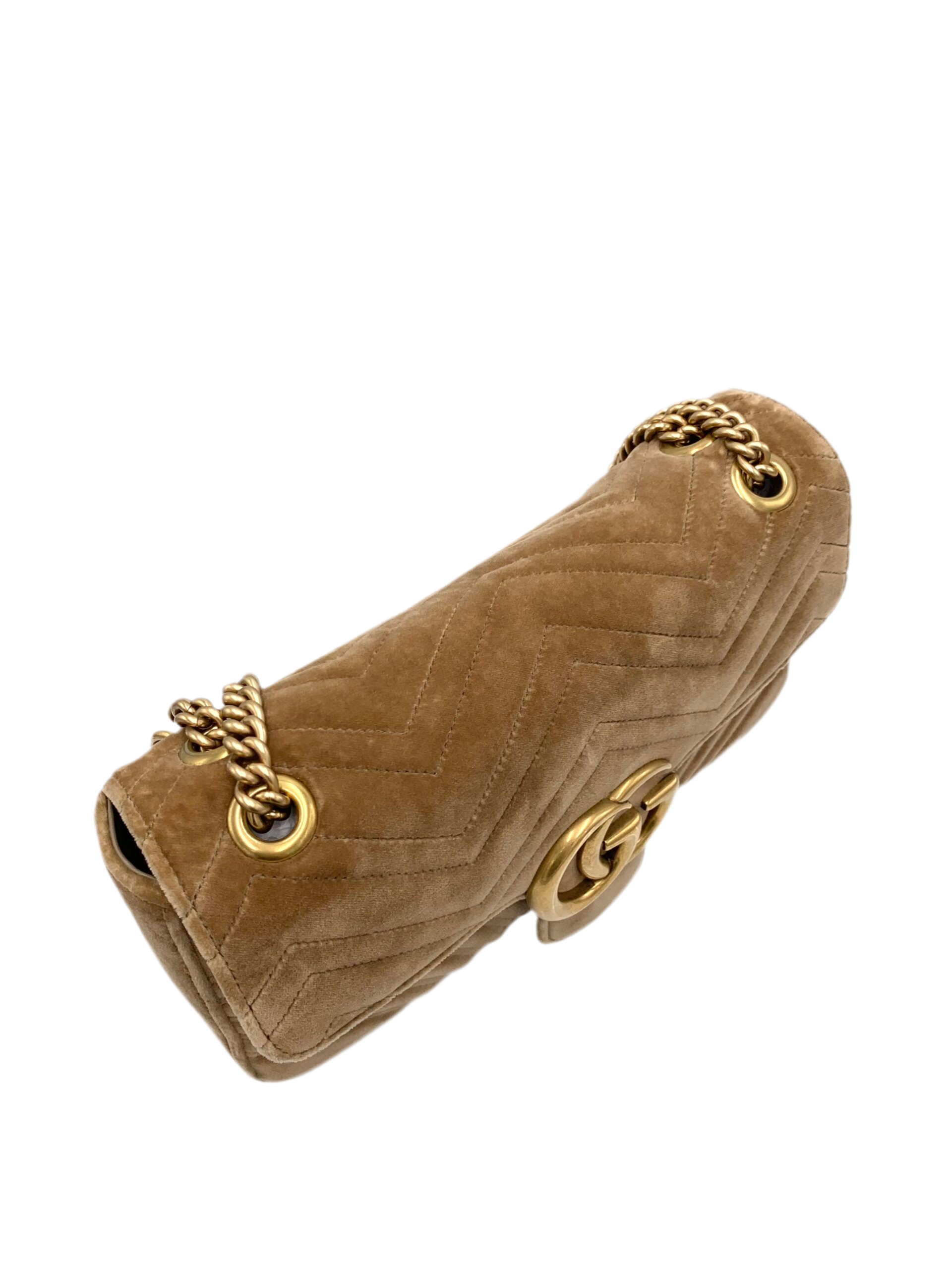 Borsa Gucci Marmont 31 Velvet