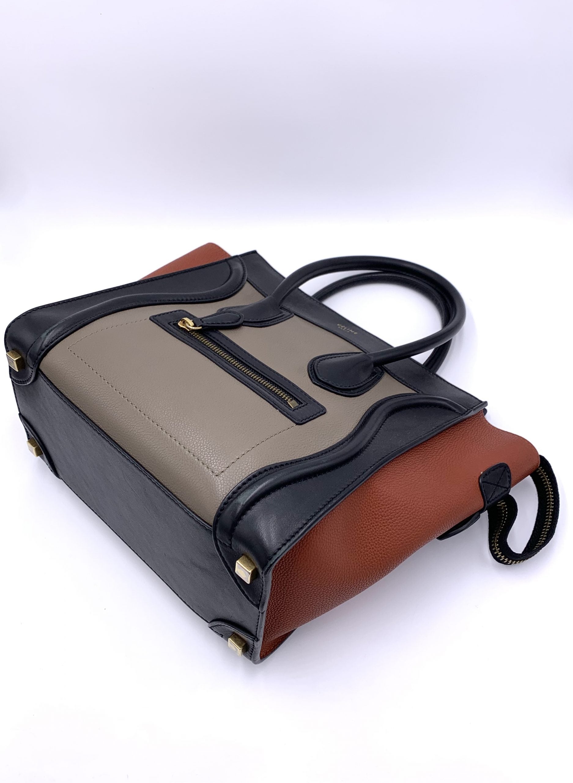 Celine Luggage Tricolor