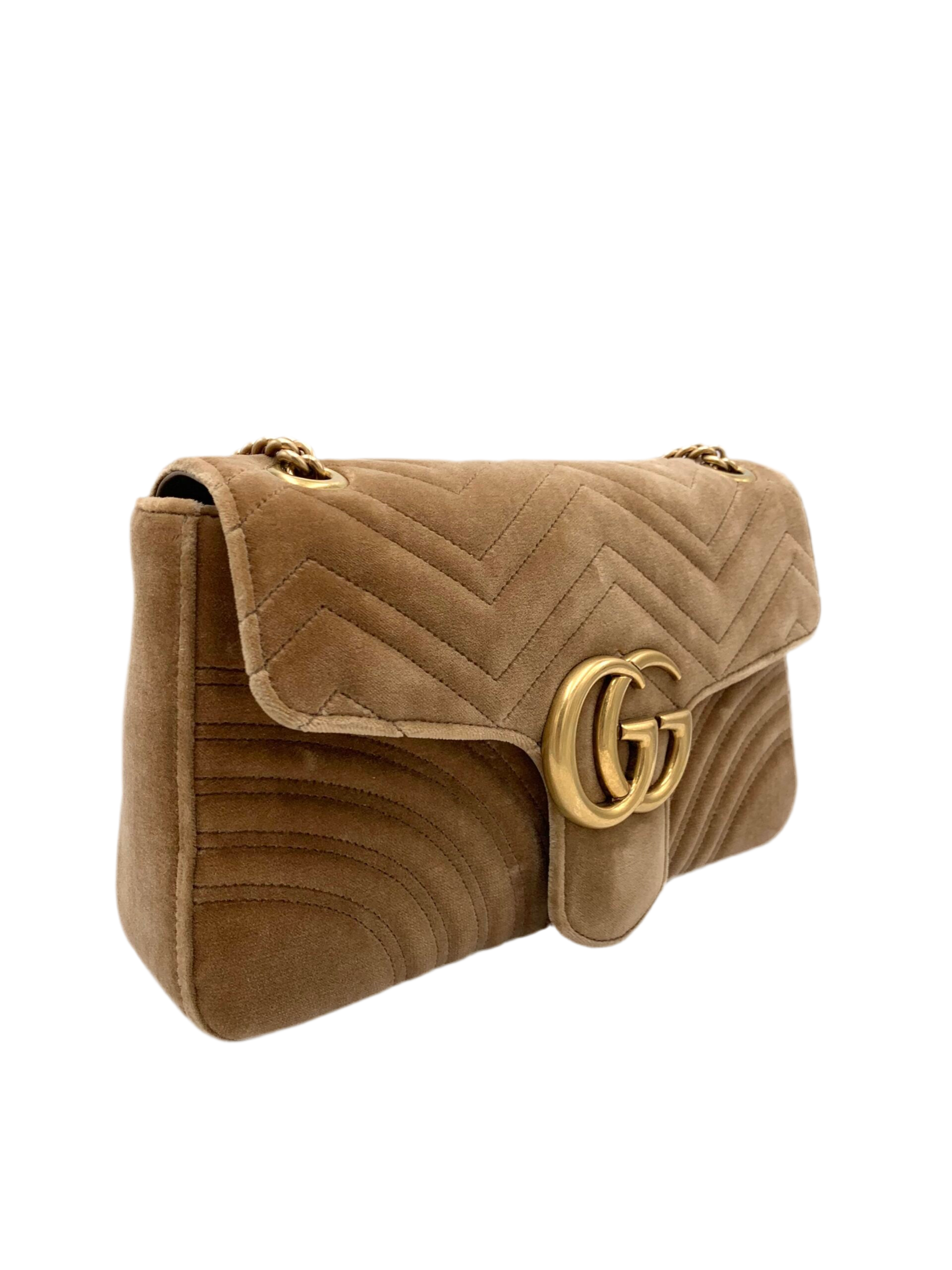 Borsa Gucci Marmont 31 Velvet