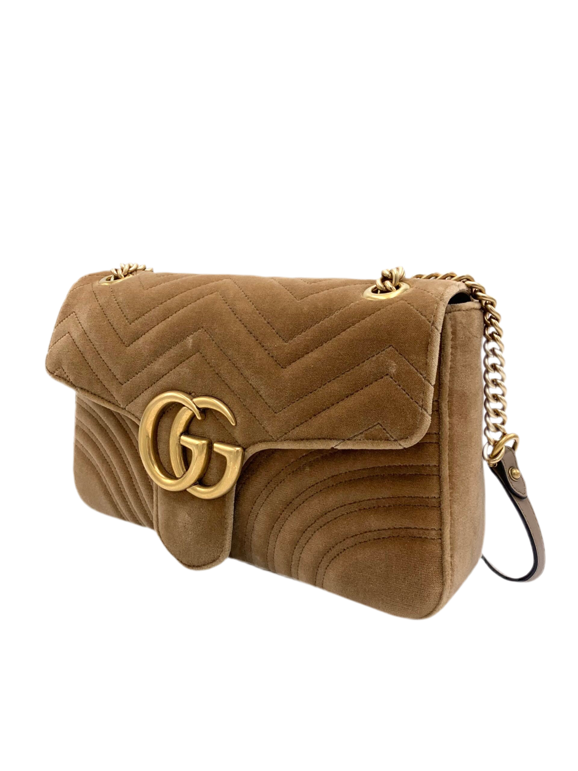 Borsa Gucci Marmont 31 Velvet