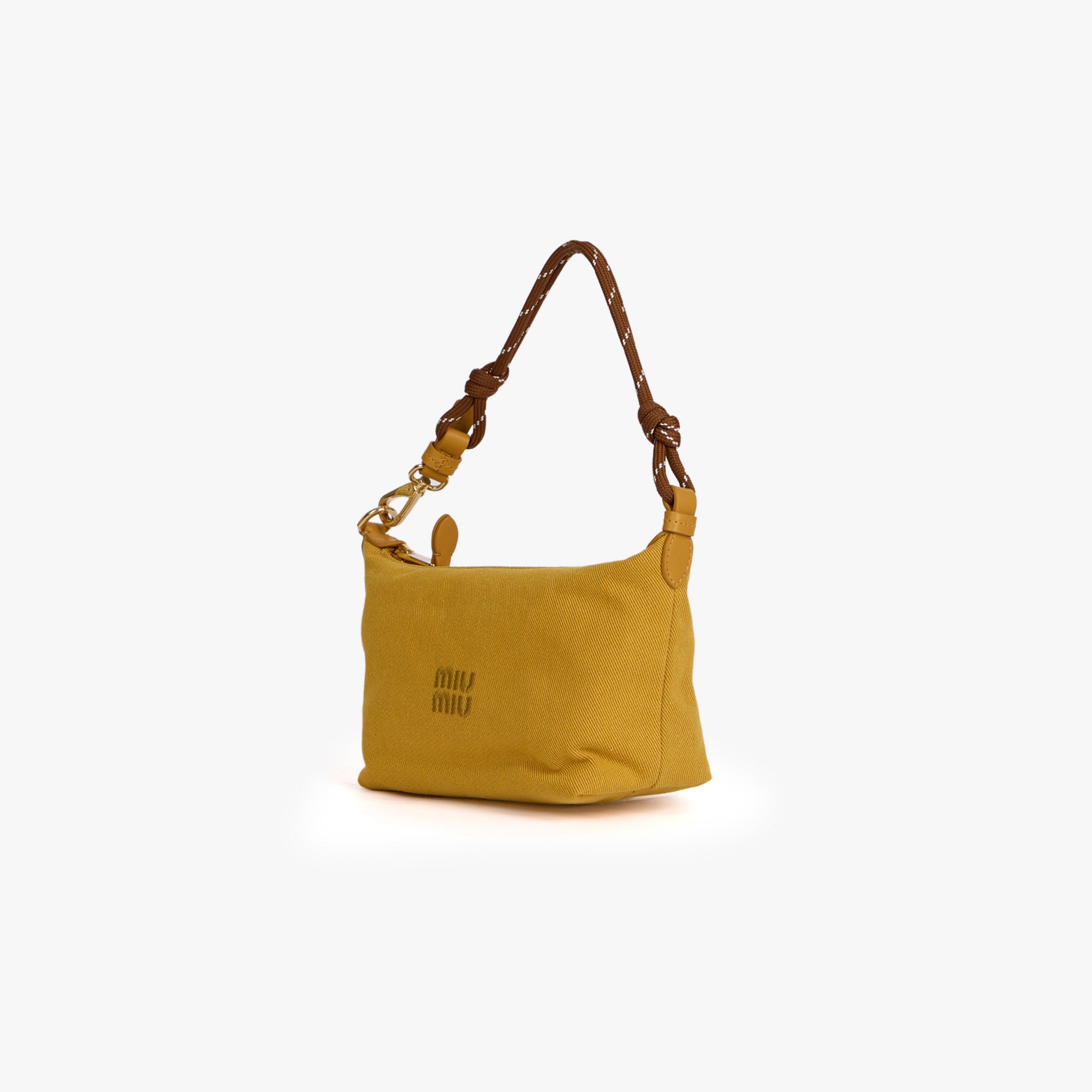 Borsa Miu Miu Pouch Spirit in Gabardine