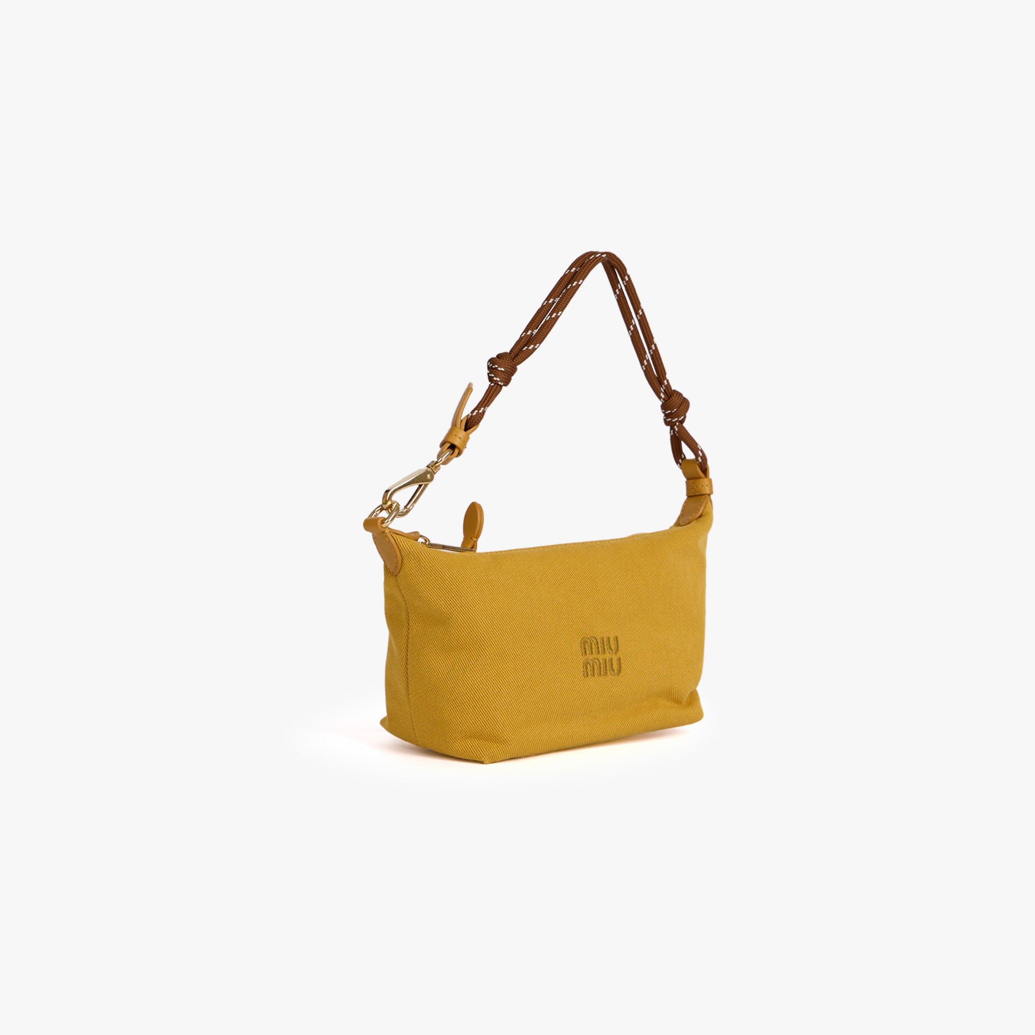 Borsa Miu Miu Pouch Spirit in Gabardine