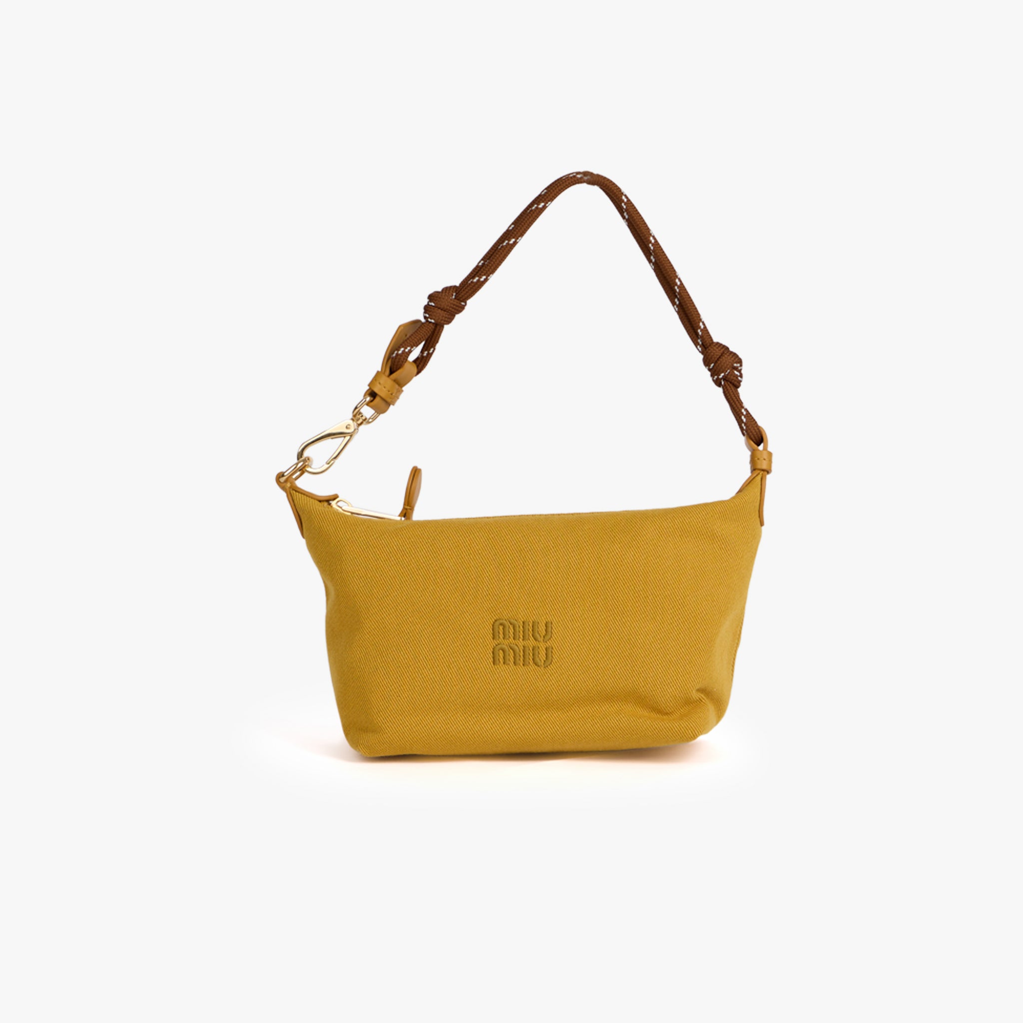Borsa Miu Miu Pouch Spirit in Gabardine