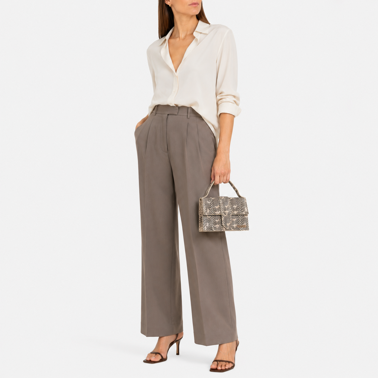 Borsa Jacquemus Le Grand Bambino Snake