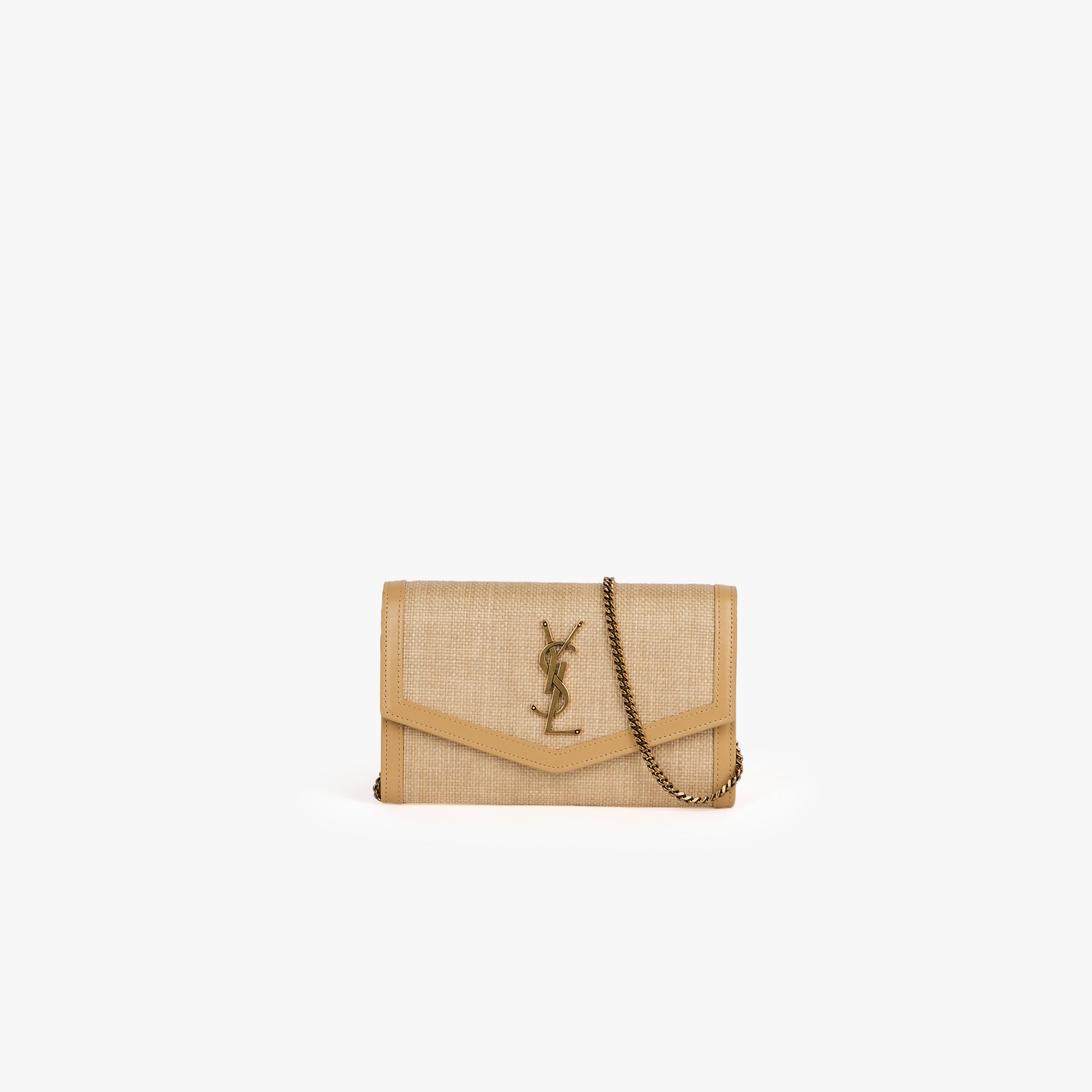 Clutch Ysl Uptown Rafia