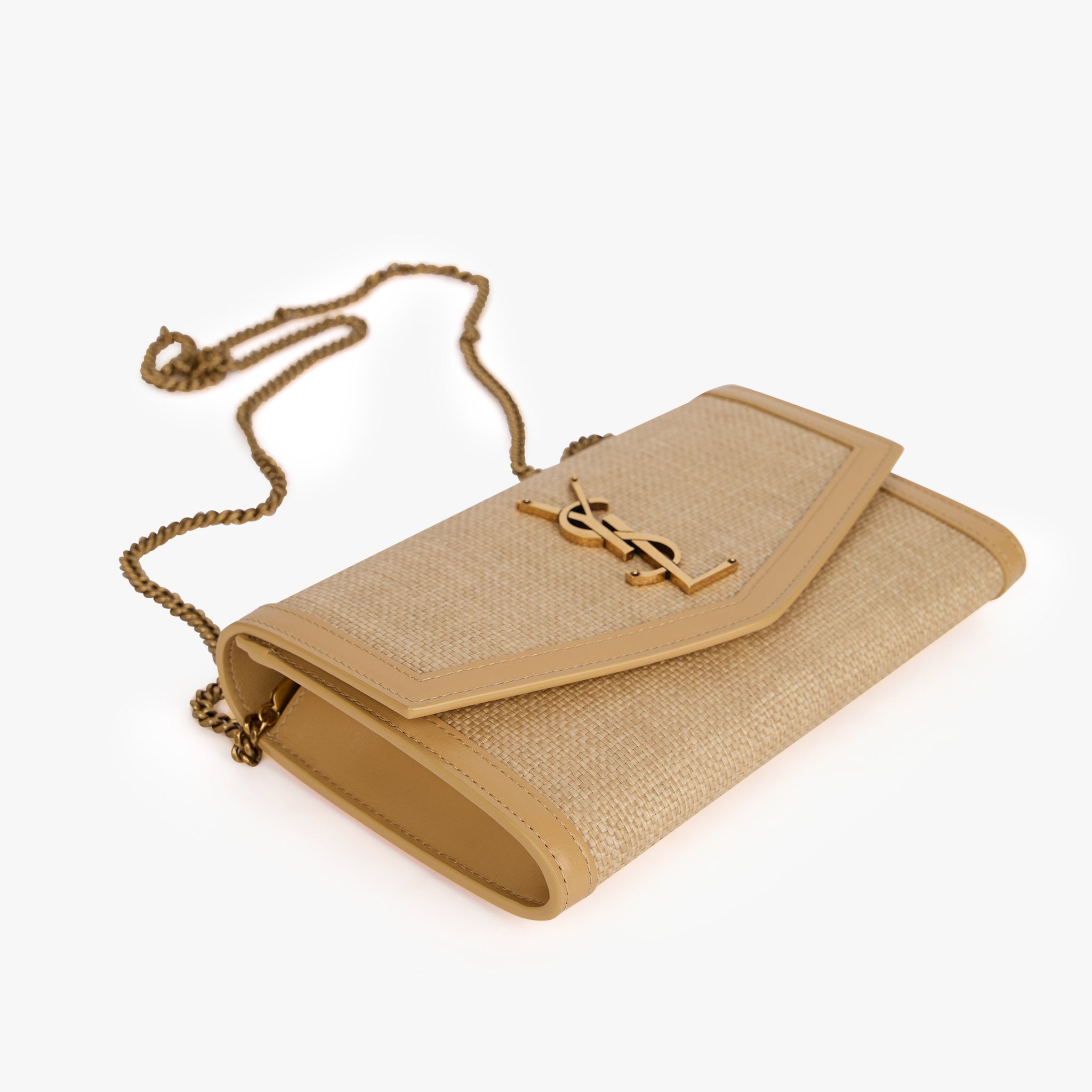 Clutch Ysl Uptown Rafia