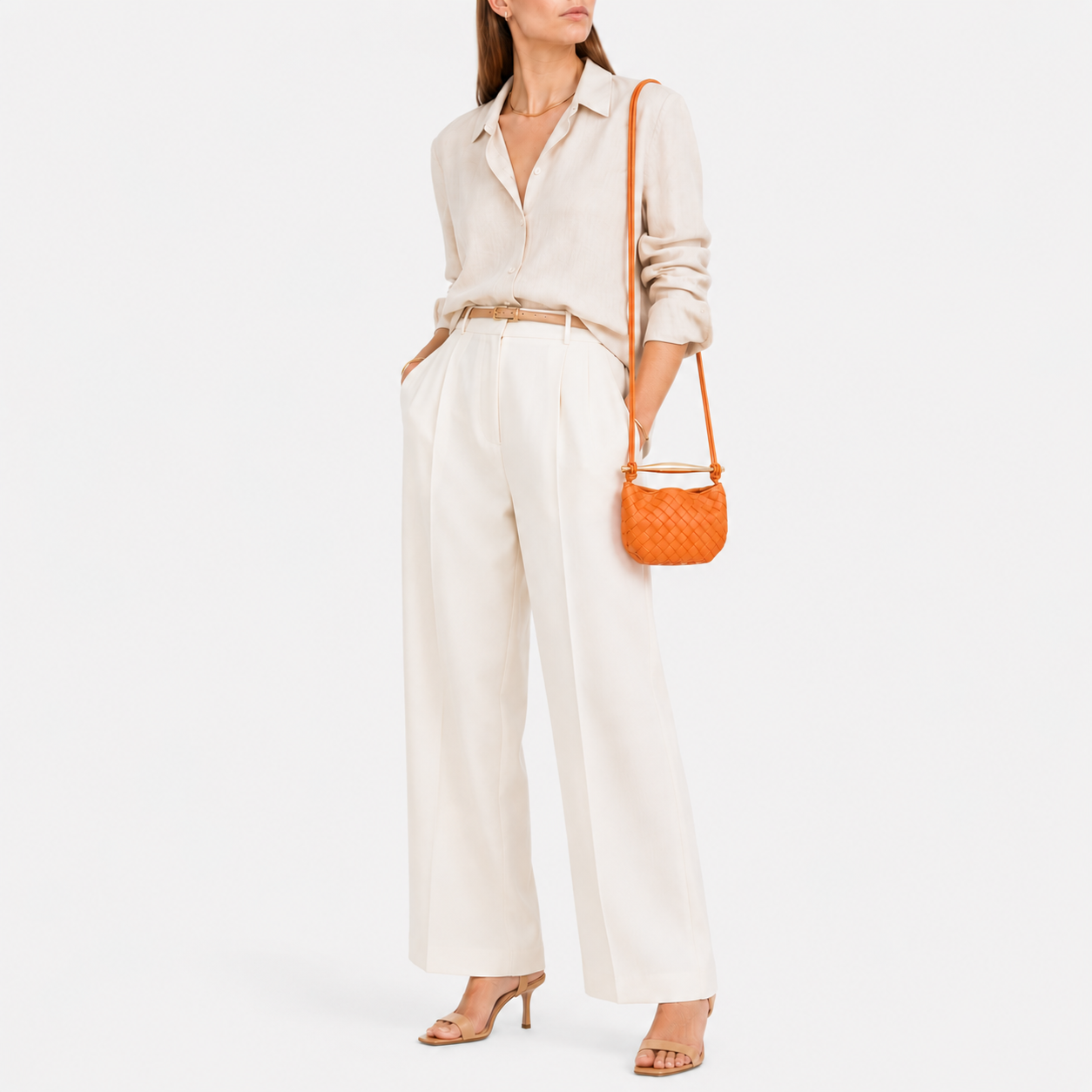 Borsa Bottega Veneta Baby Sardine