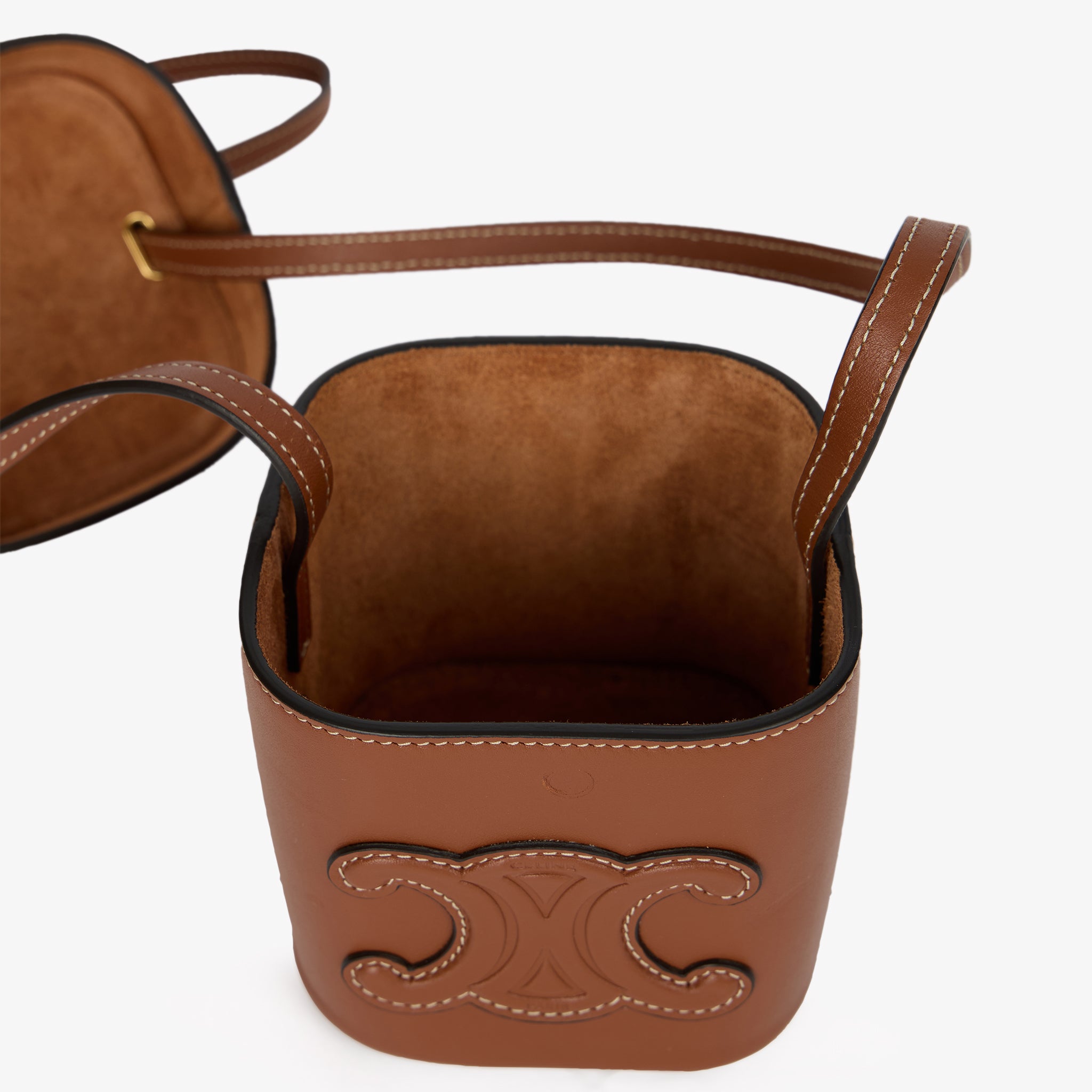 Borsa Celine Cuir Triomphe Box