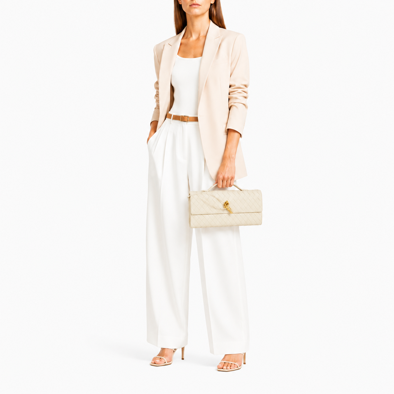 Borsa Bottega Veneta Andiamo Clutch
