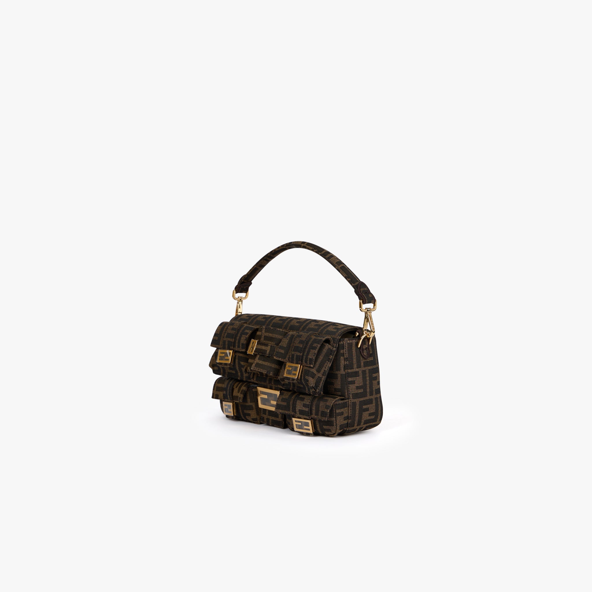 Borsa Fendi Baguette Maxi Multipocket