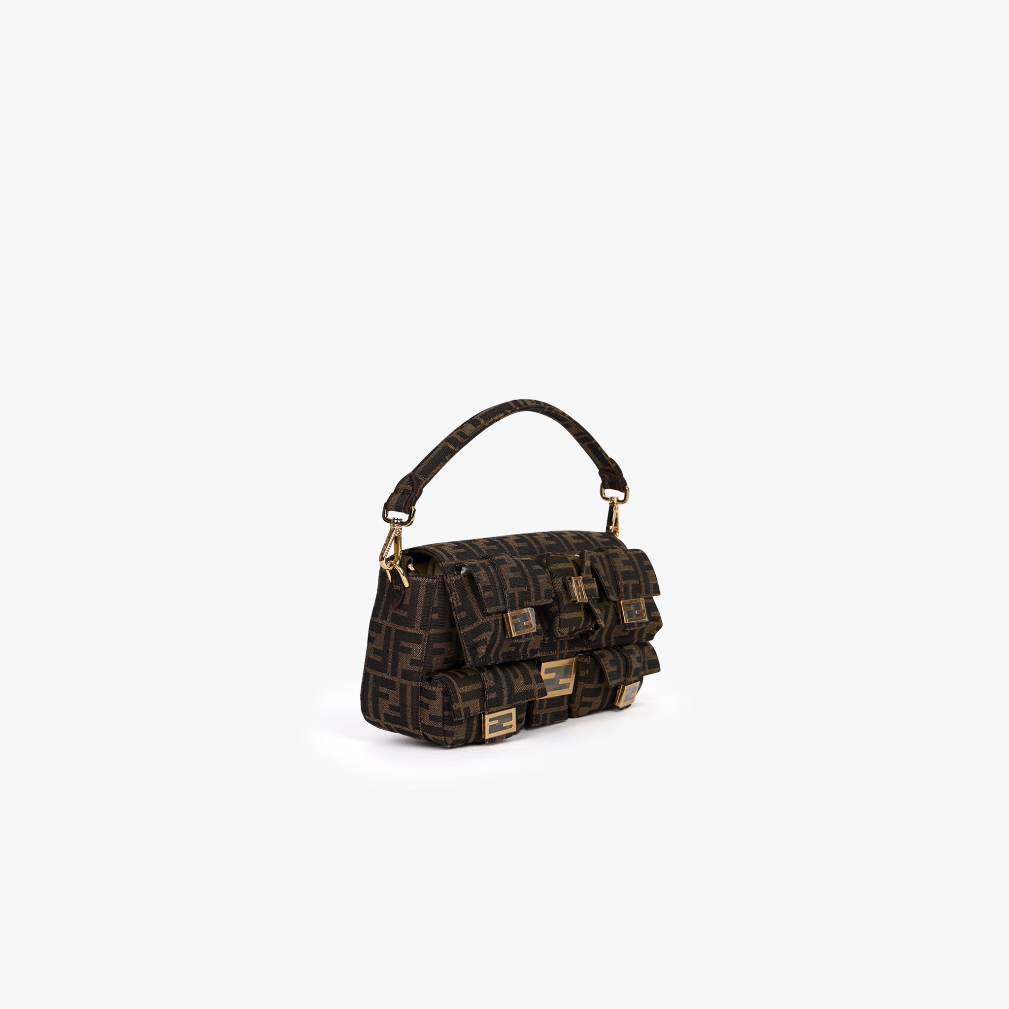 Borsa Fendi Baguette Maxi Multipocket
