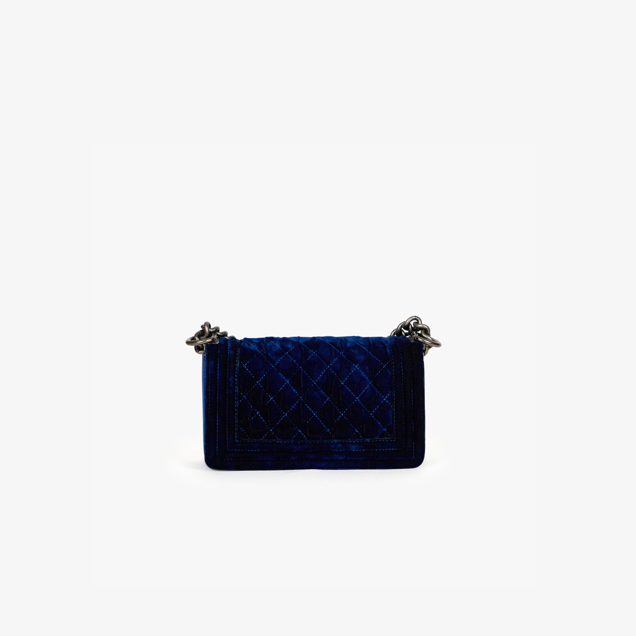 Borsa Chanel Boy Velvet