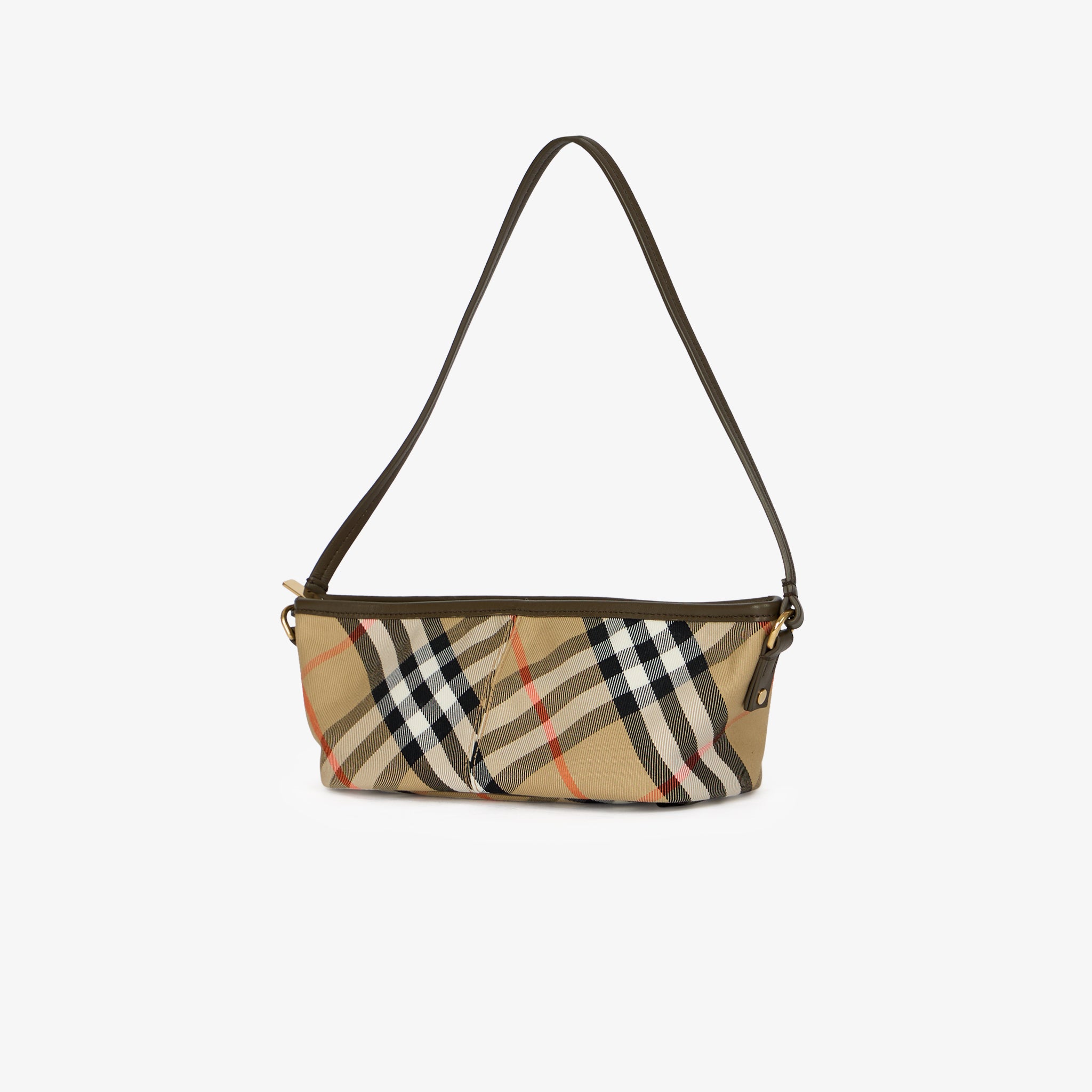 Borsa Burberry Mini Check Baguette
