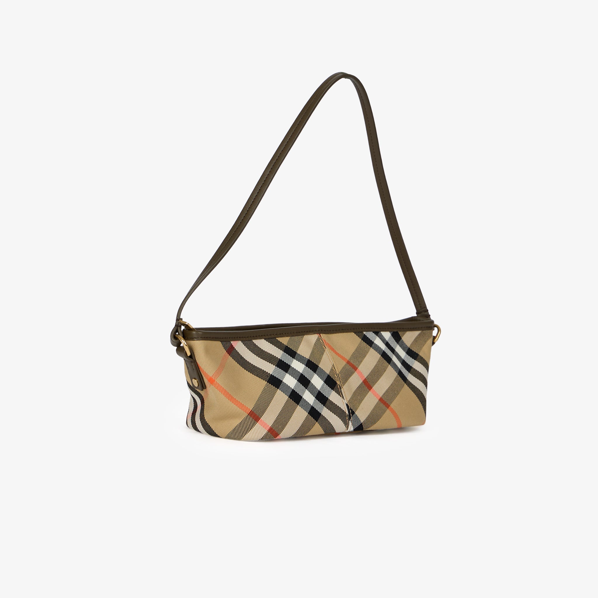 Borsa Burberry Mini Check Baguette