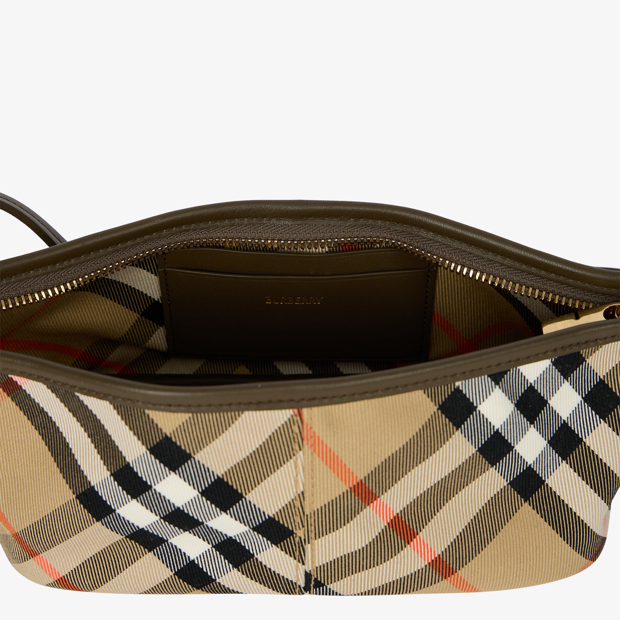 Borsa Burberry Mini Check Baguette