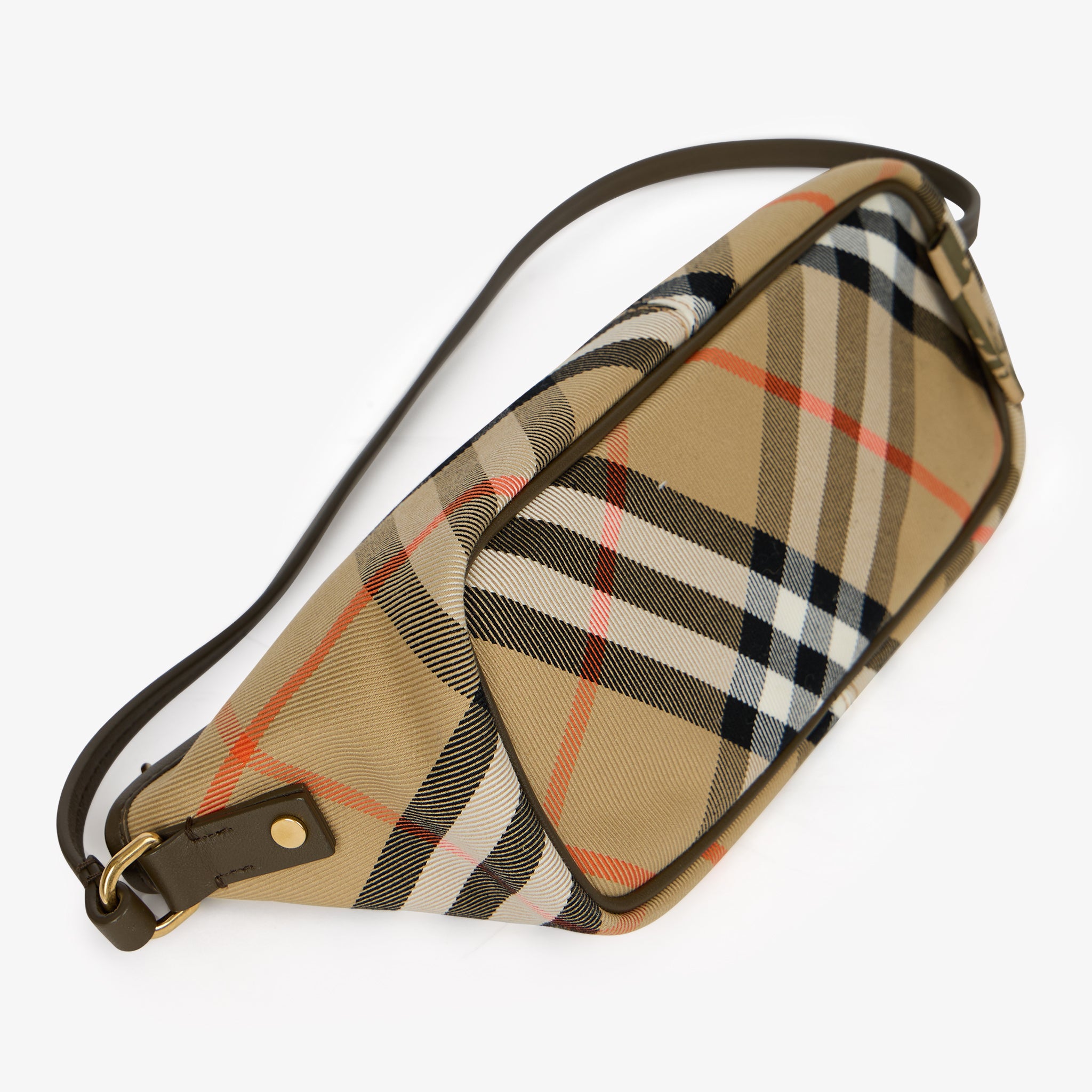 Borsa Burberry Mini Check Baguette