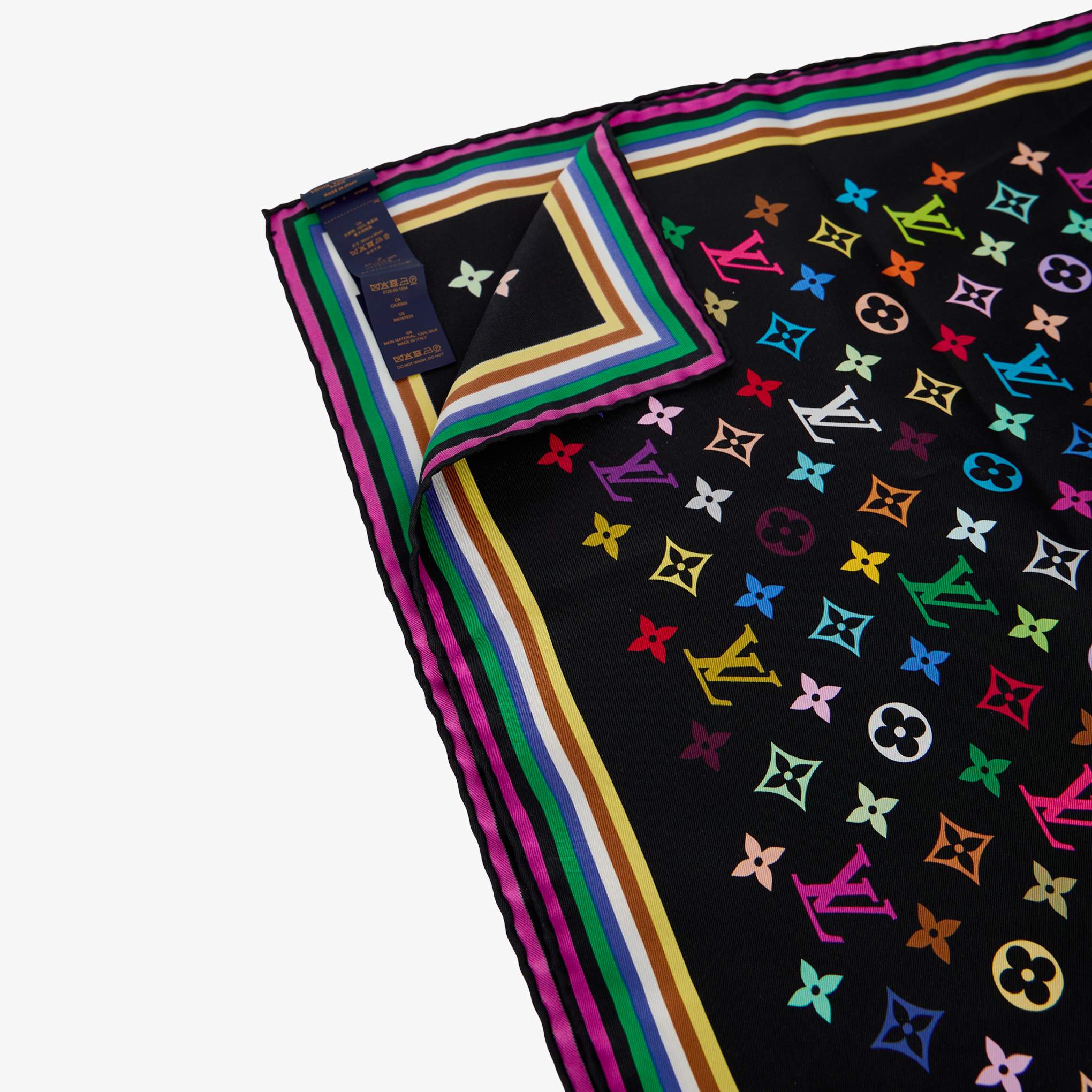 Foulard Louis Vuitton x Takashi Murakami