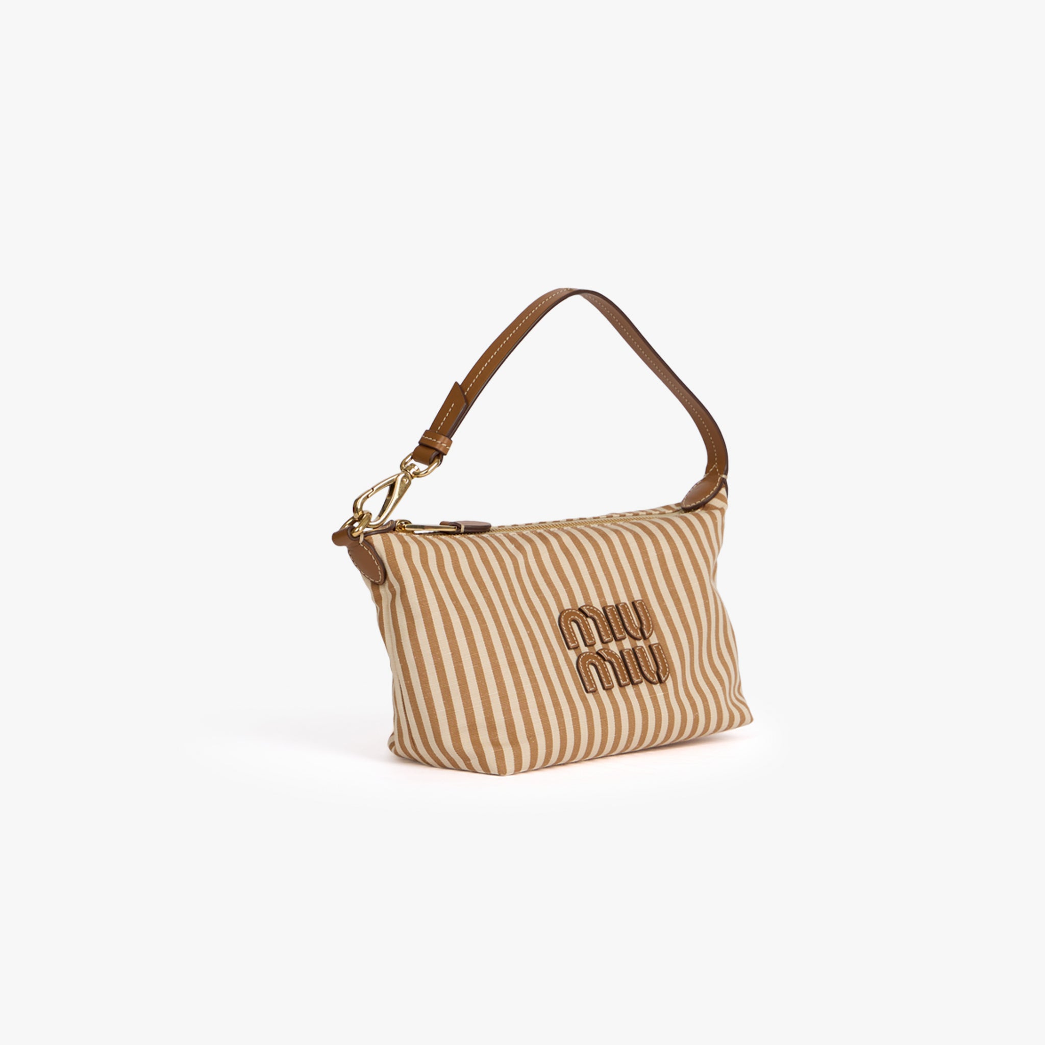 Borsa Miu Miu Pouch Spirit in Gabardine