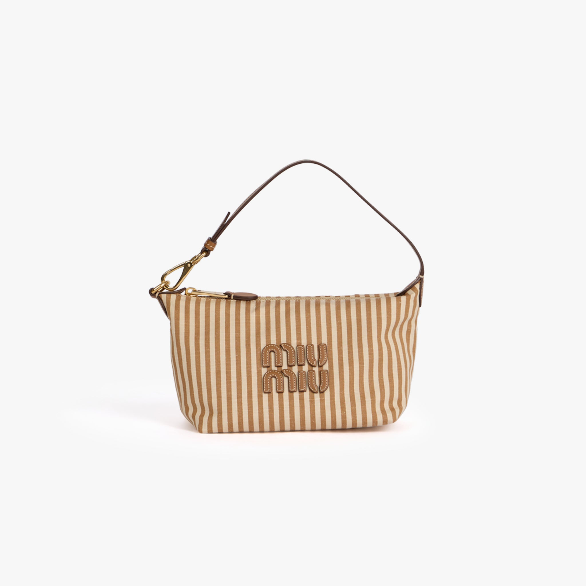 Borsa Miu Miu Pouch Spirit in Gabardine