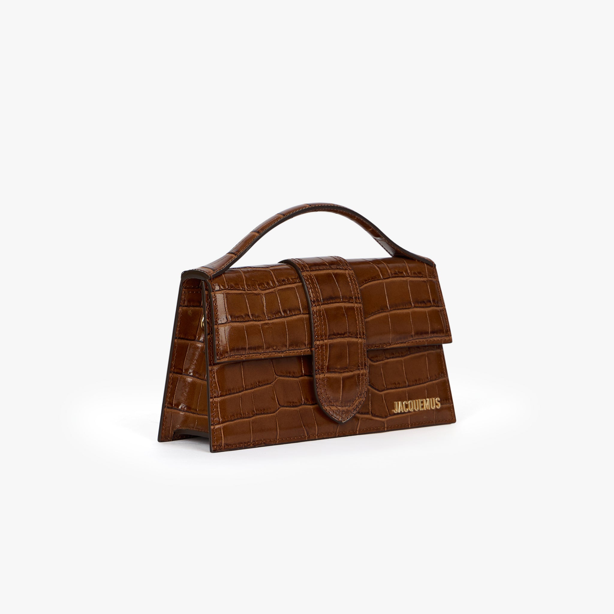 Borsa Jacquemus Le Grand Bambino Croco