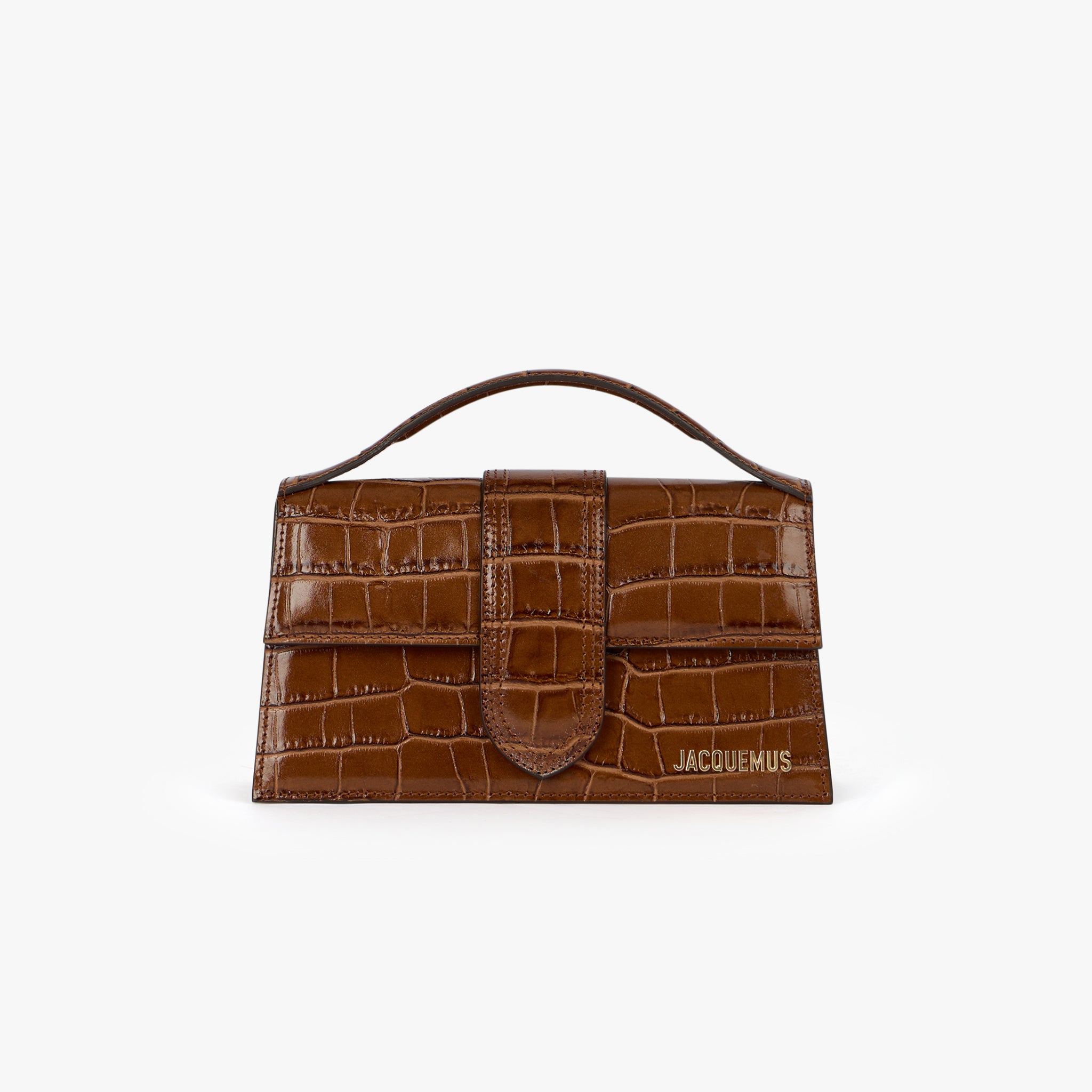 Borsa Jacquemus Le Grand Bambino Croco