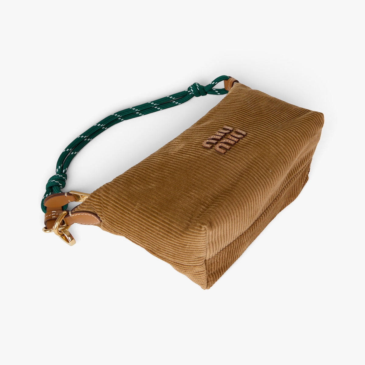 Borsa Miu Miu Pouch Spirit in Gabardine