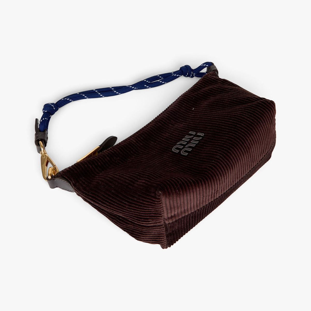 Borsa Miu Miu Pouch Spirit in Gabardine