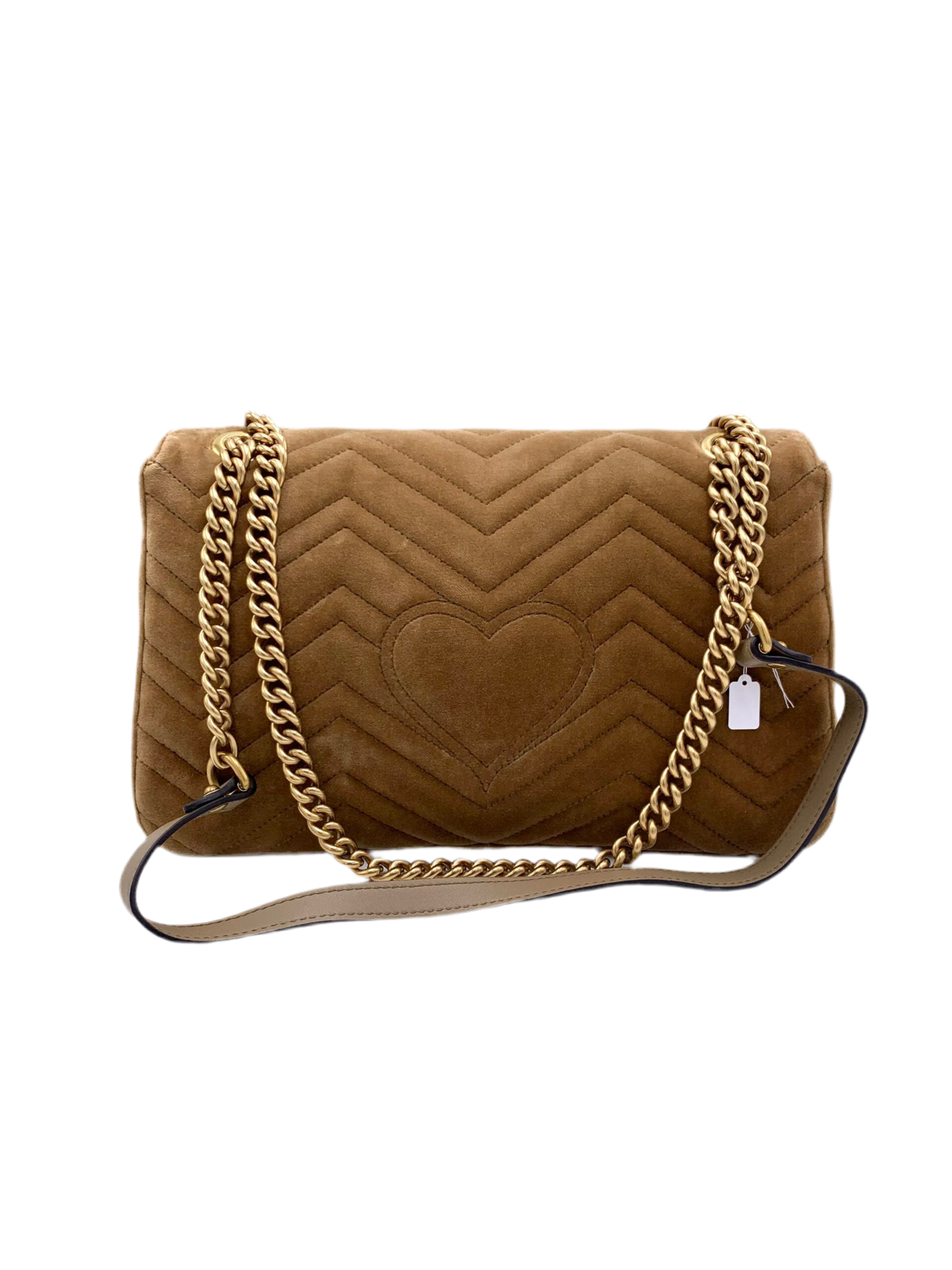 Borsa Gucci Marmont 31 Velvet