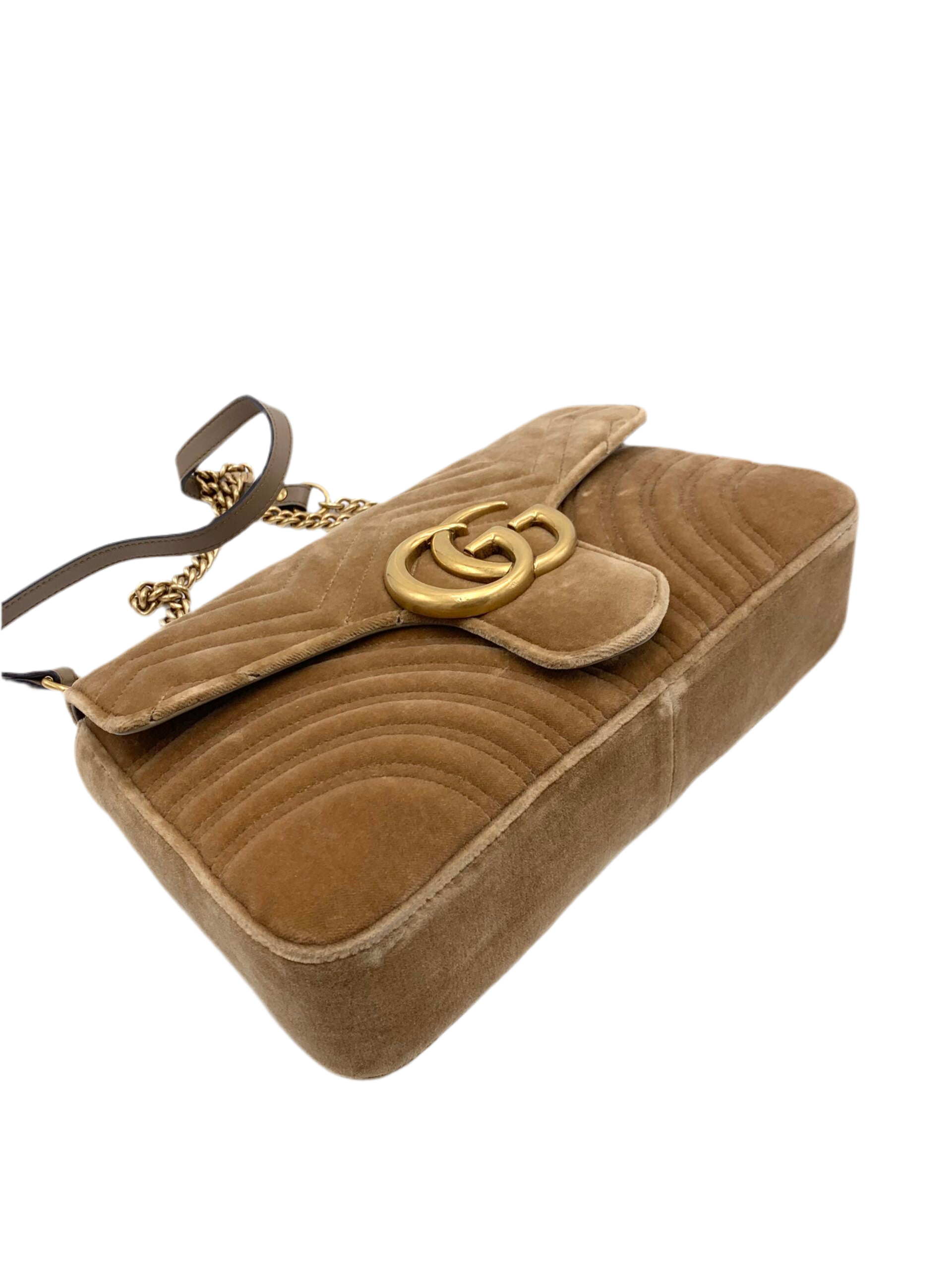 Borsa Gucci Marmont 31 Velvet
