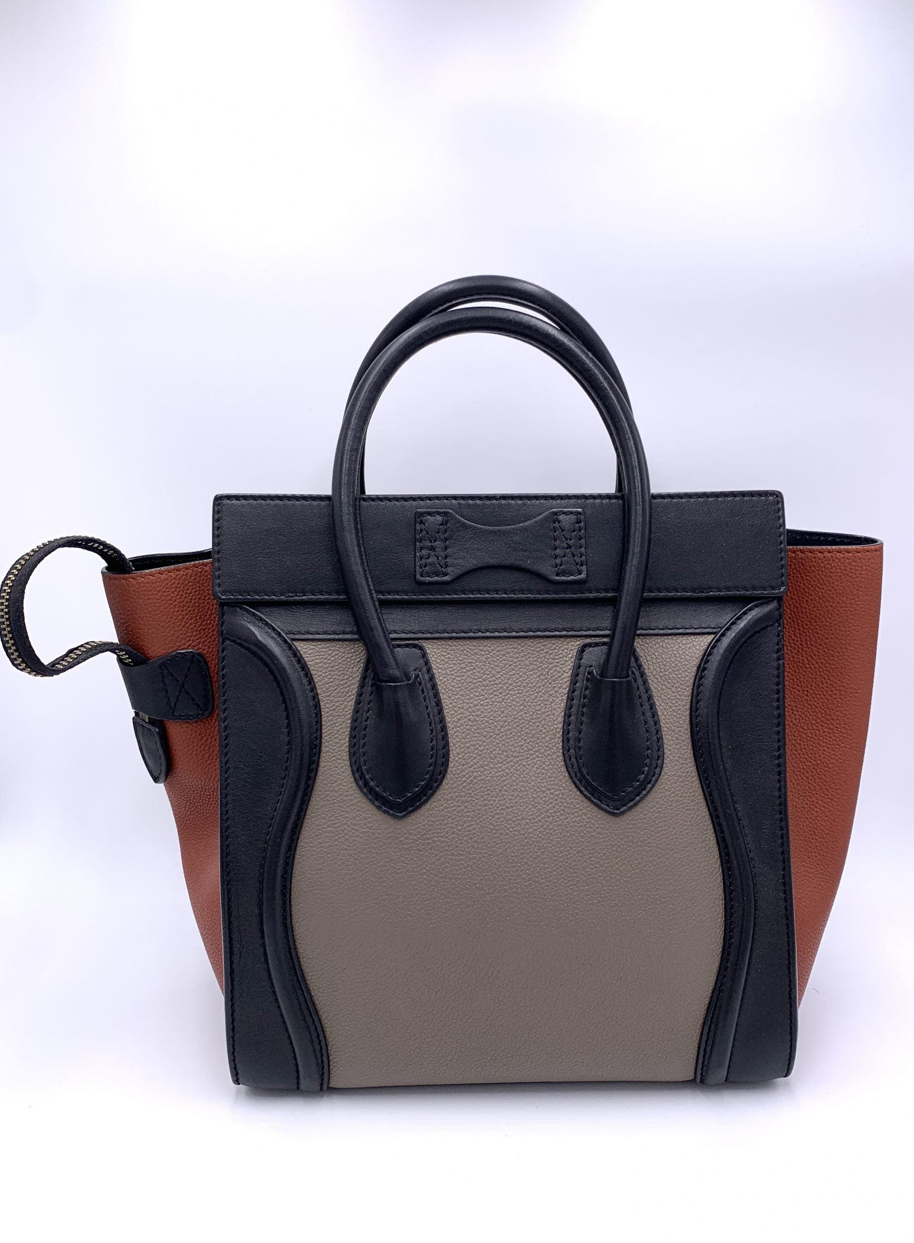 Celine Luggage Tricolor