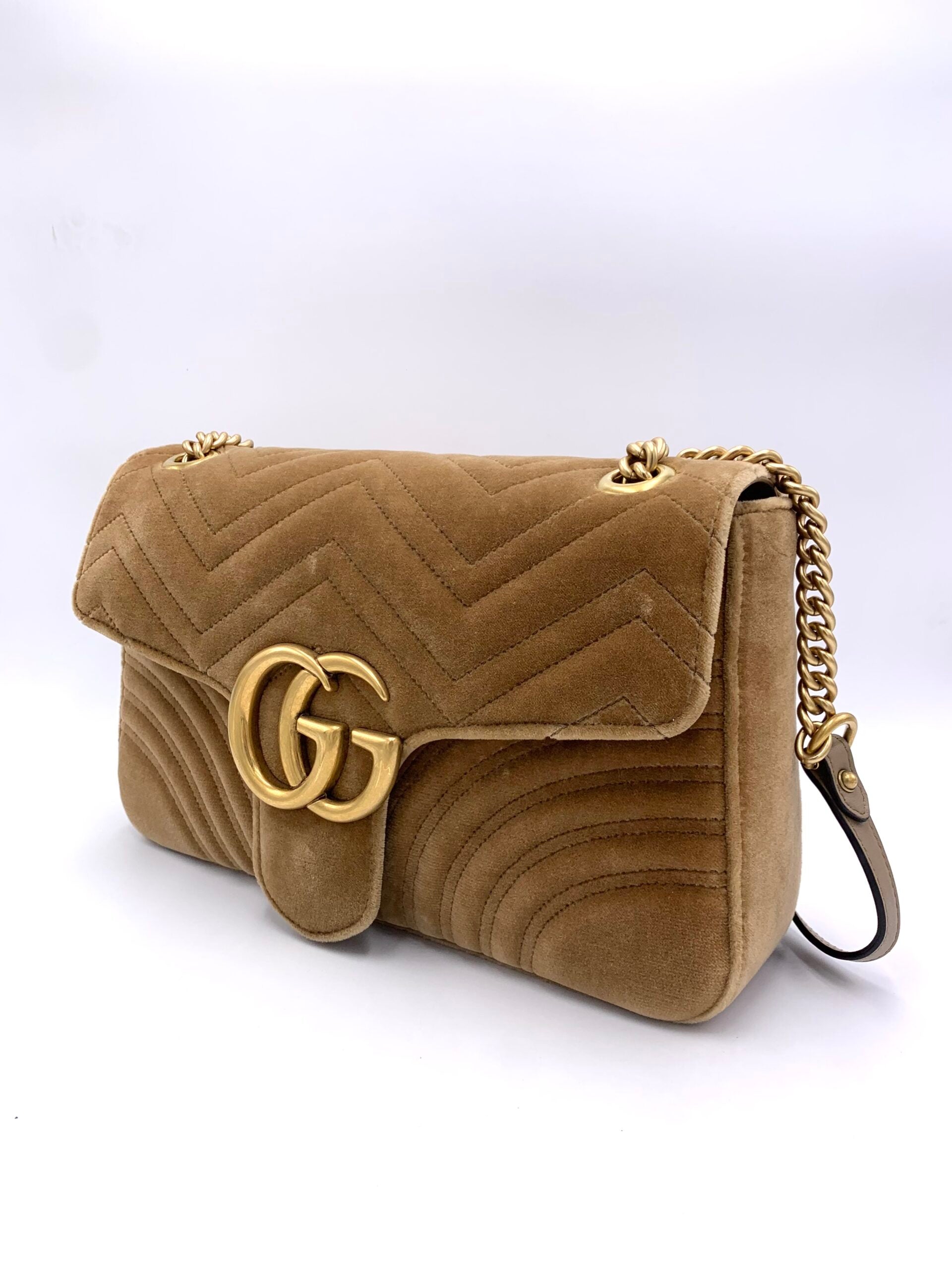 Borsa Gucci Marmont 31 Velvet
