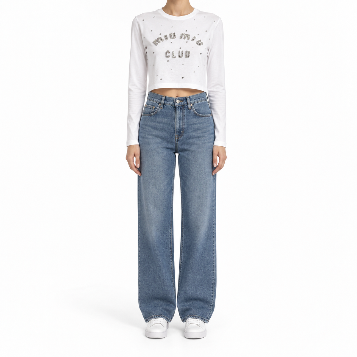 T Shirt Miu Miu Crop